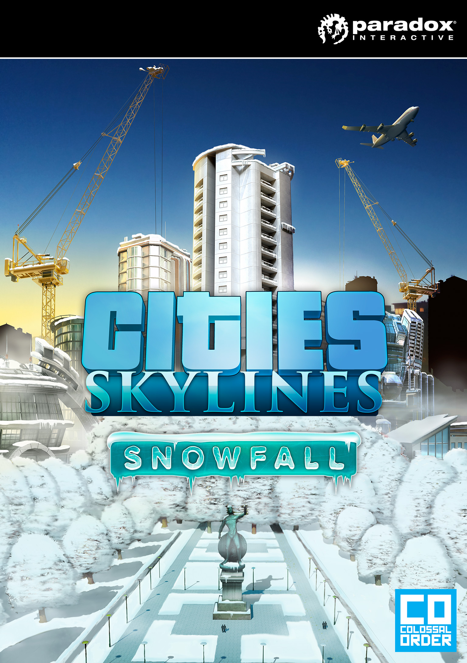 Cities: Skylines - Snowfall - pedn DVD obal
