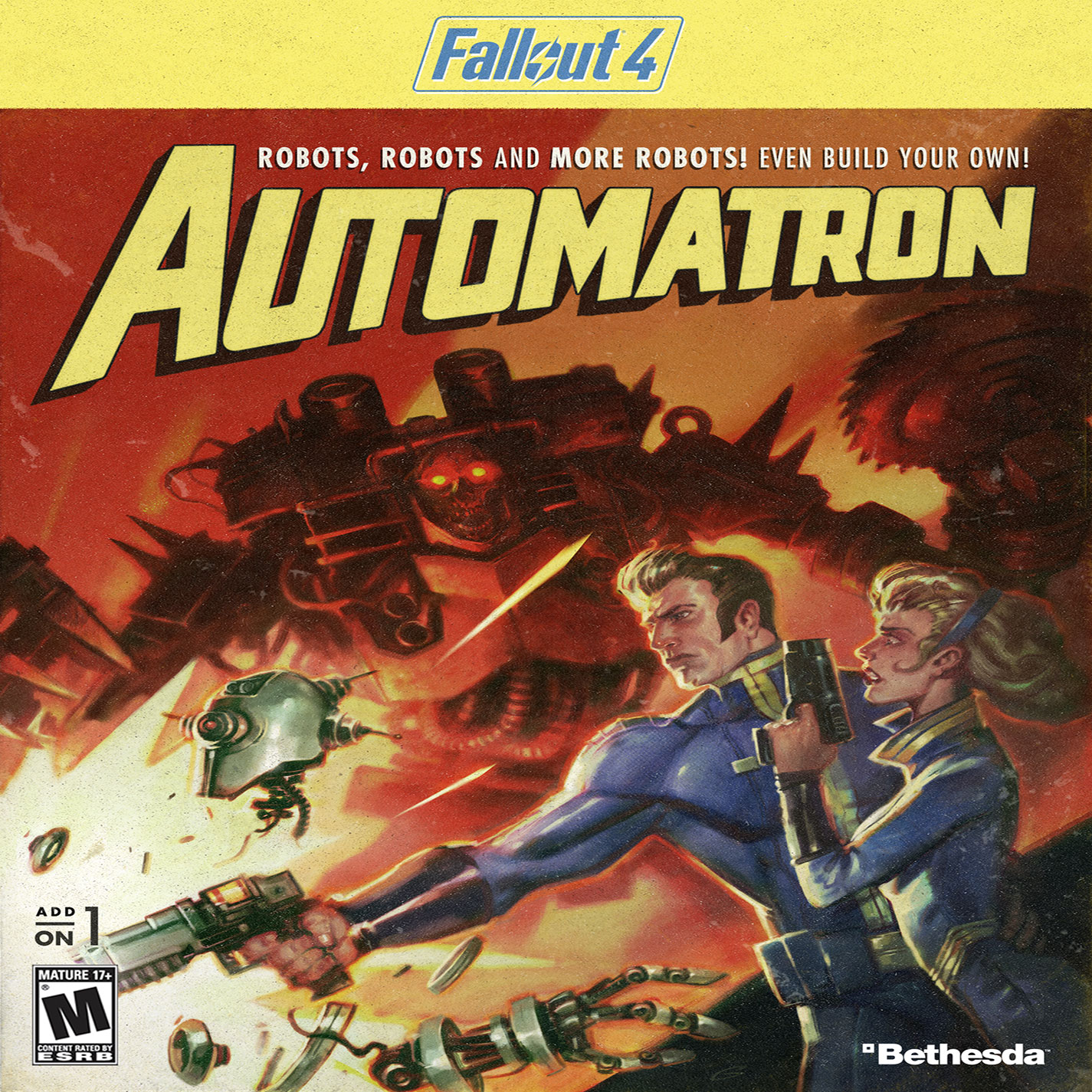 Fallout 4: Automatron - pedn CD obal