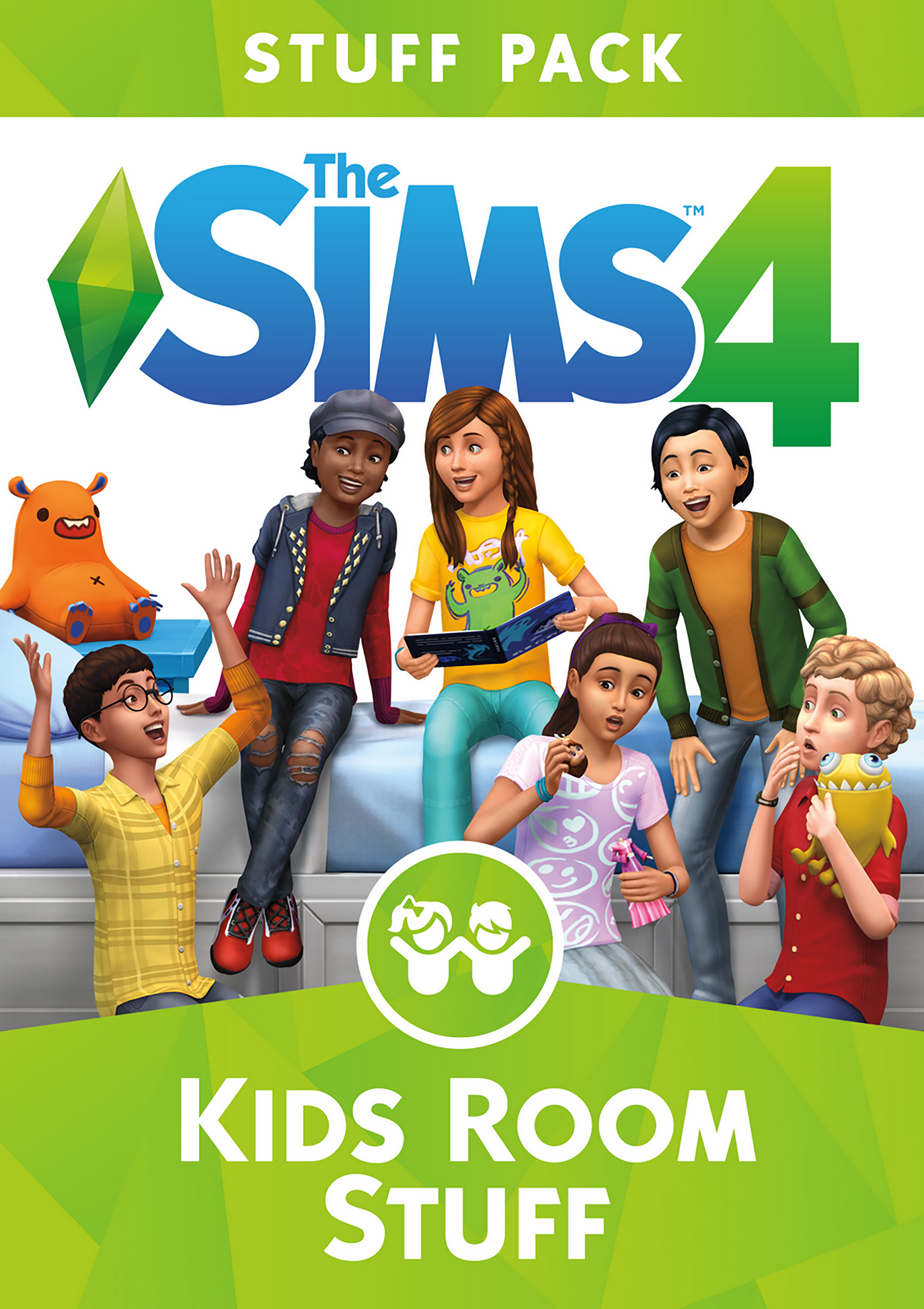 The Sims 4: Kids Room Stuff - pedn DVD obal