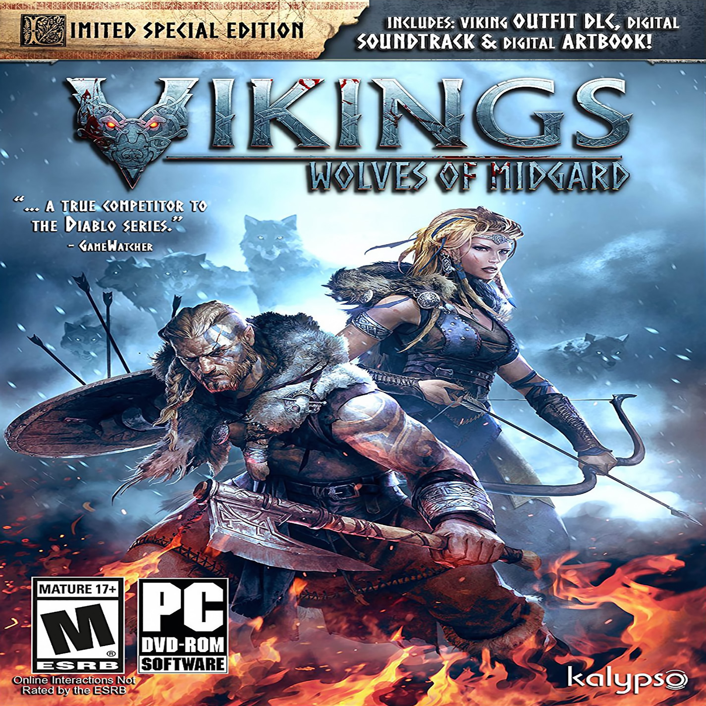 Vikings: Wolves of Midgard - pedn CD obal