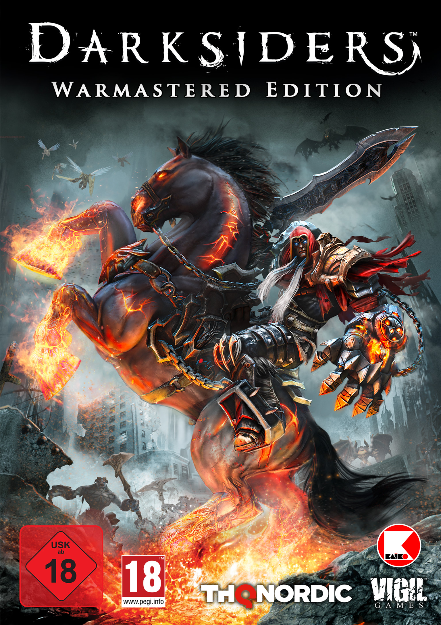 Darksiders: Warmastered Edition - pedn DVD obal