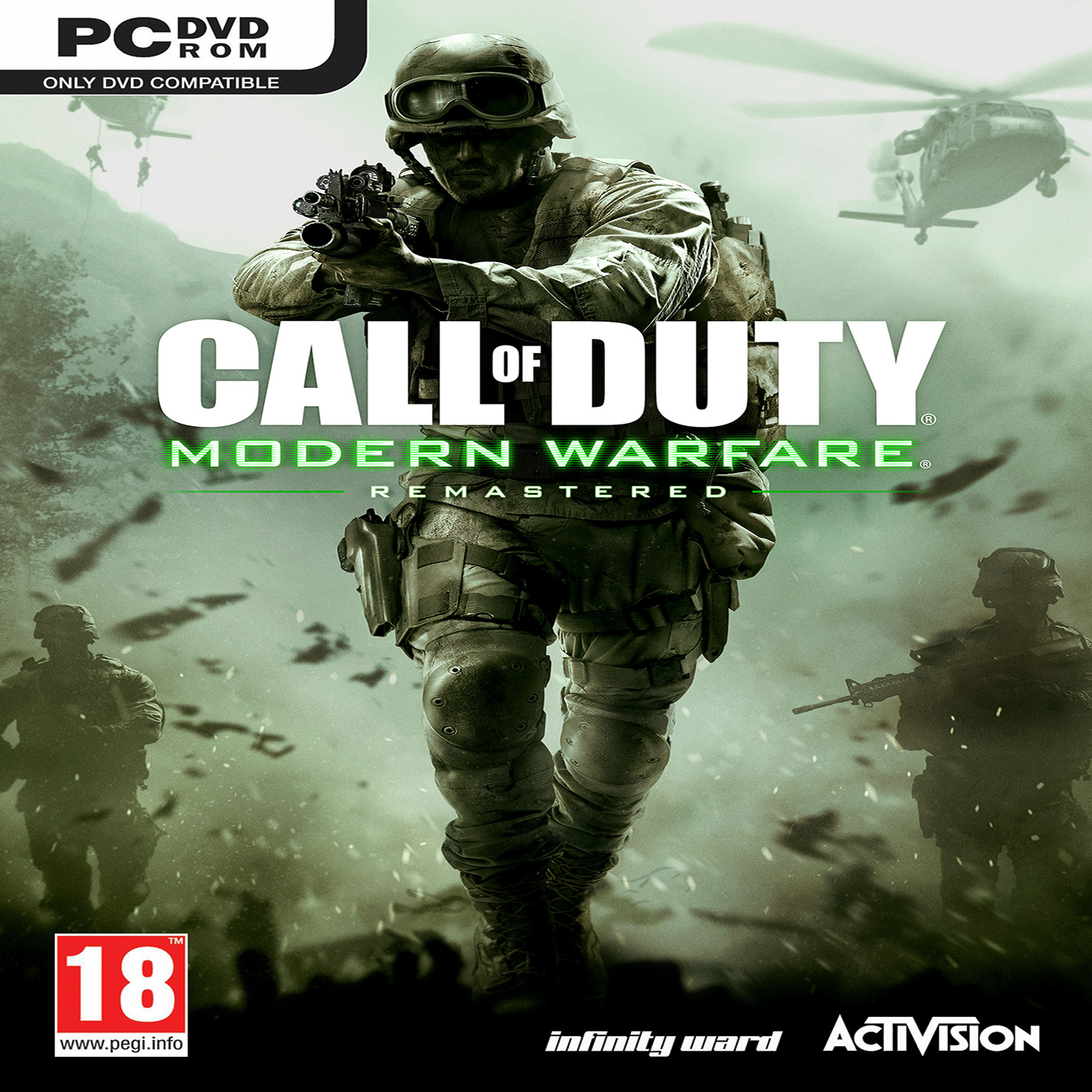 Call of Duty: Modern Warfare Remastered - pedn CD obal