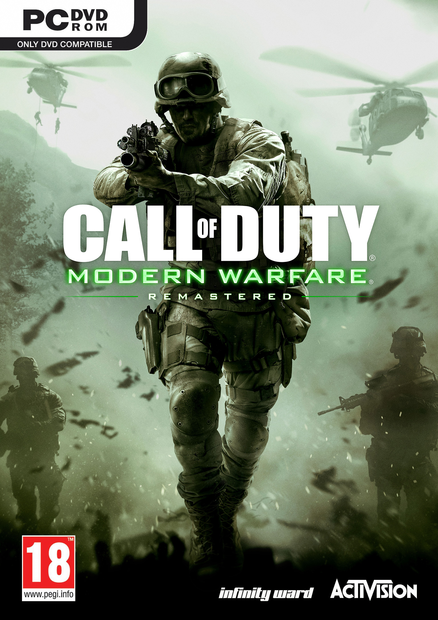 Call of Duty: Modern Warfare Remastered - pedn DVD obal