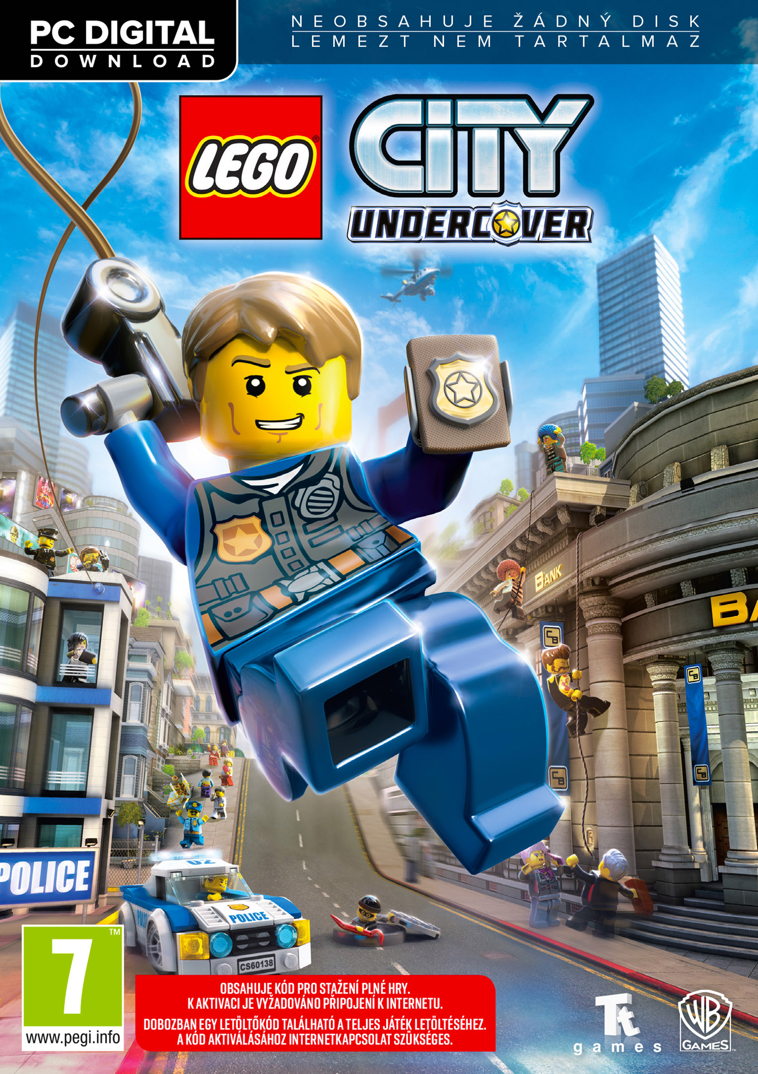 LEGO City Undercover - pedn DVD obal