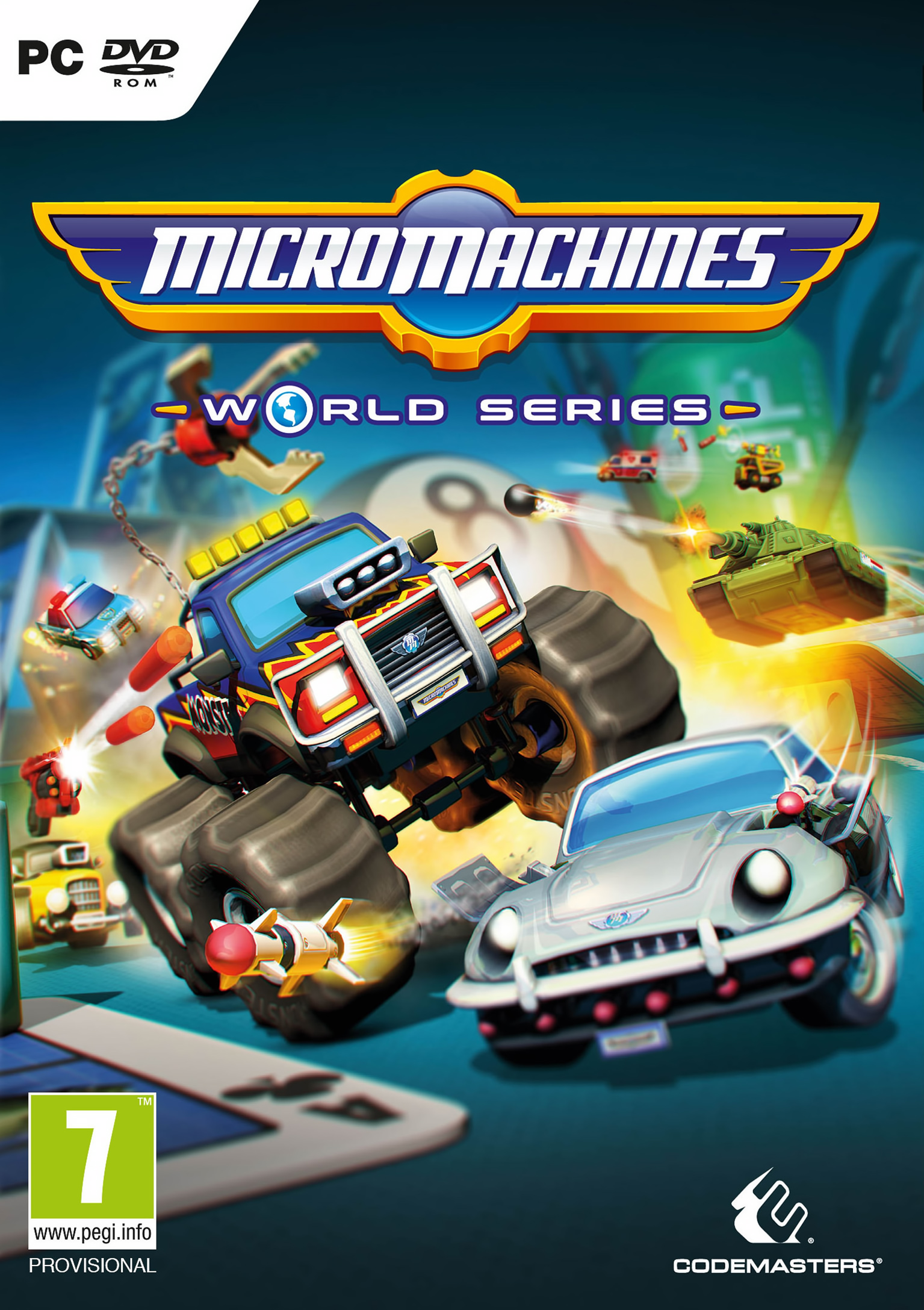 Micro Machines World Series - pedn DVD obal
