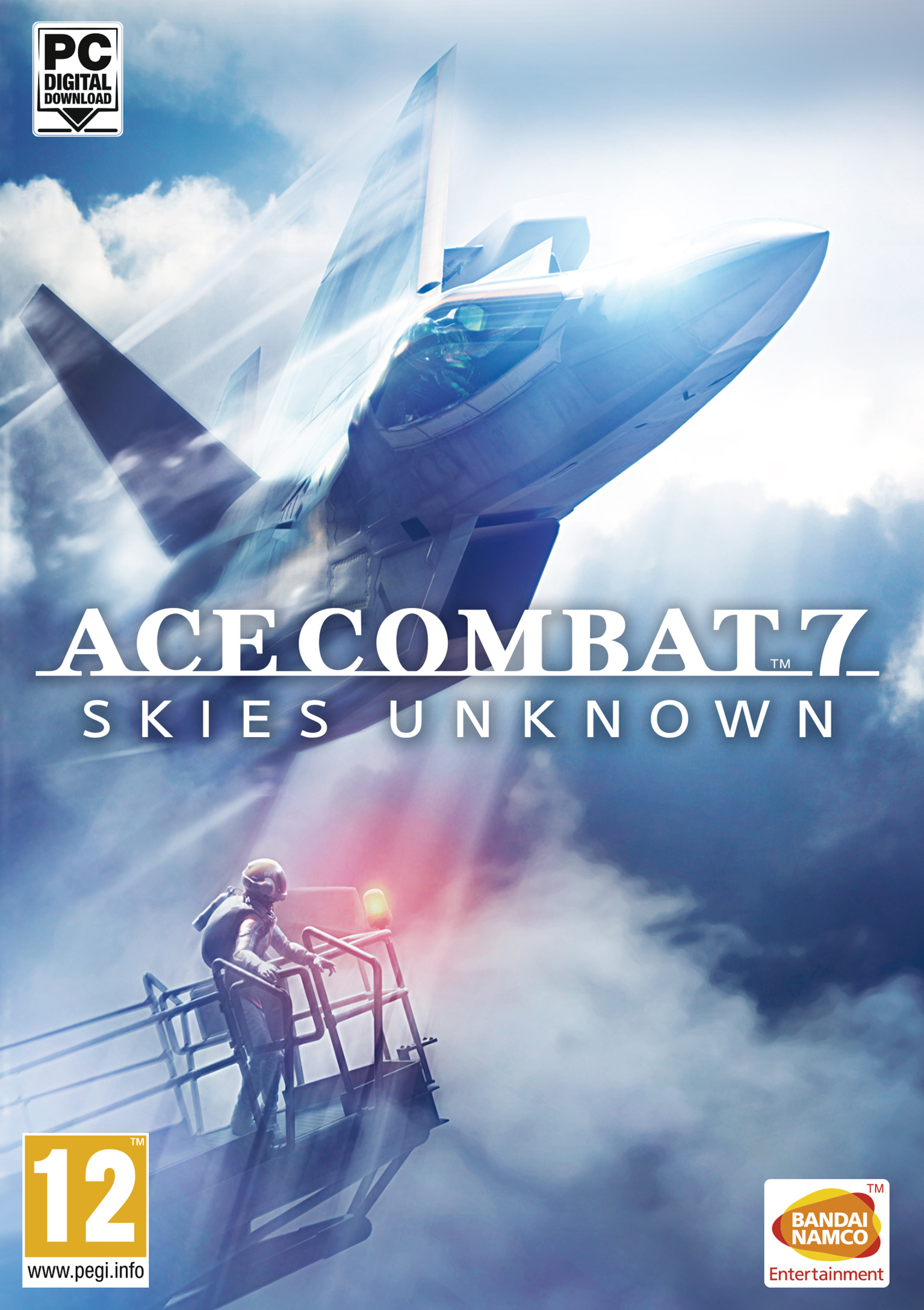 Ace Combat 7: Skies Unknown - pedn DVD obal
