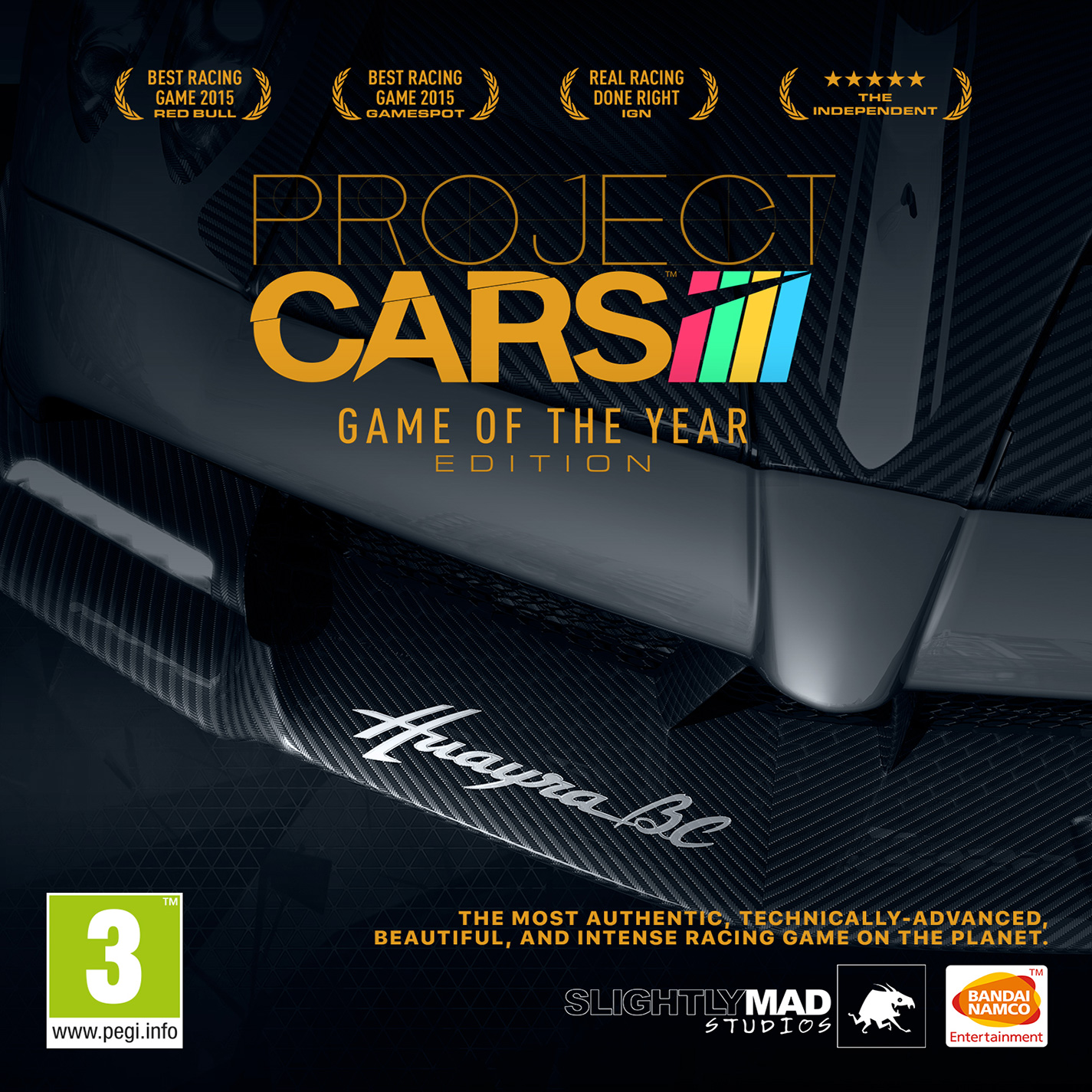 Project CARS: Game of the Year Edition - pedn CD obal