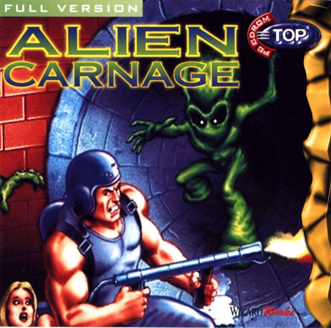 Alien Carnage - pedn CD obal