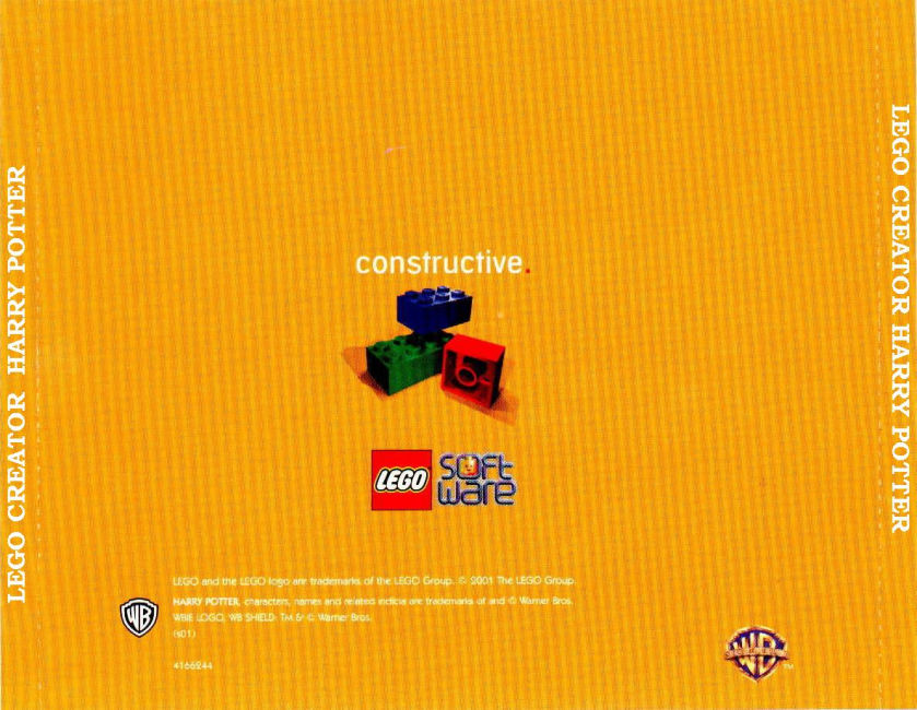 Lego Creator: Harry Potter - zadn CD obal