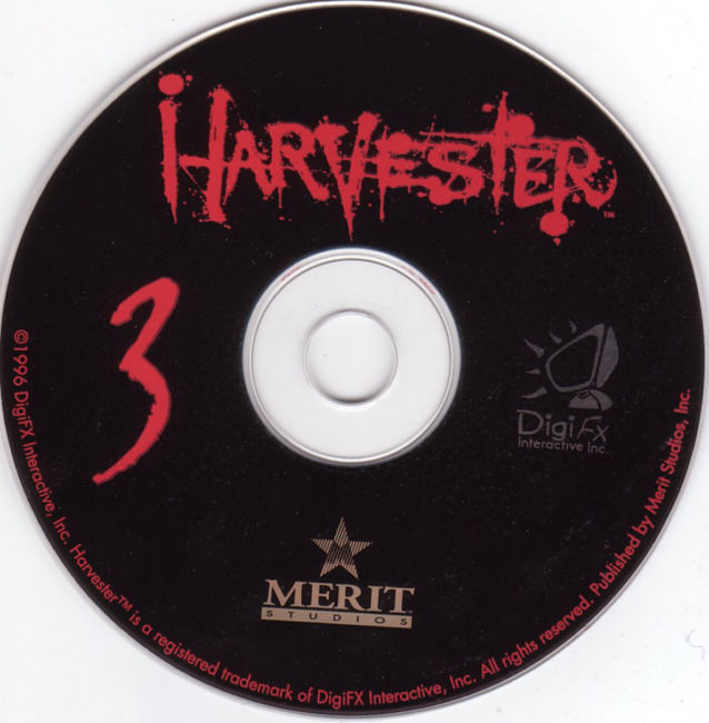 Harvester - CD obal 3