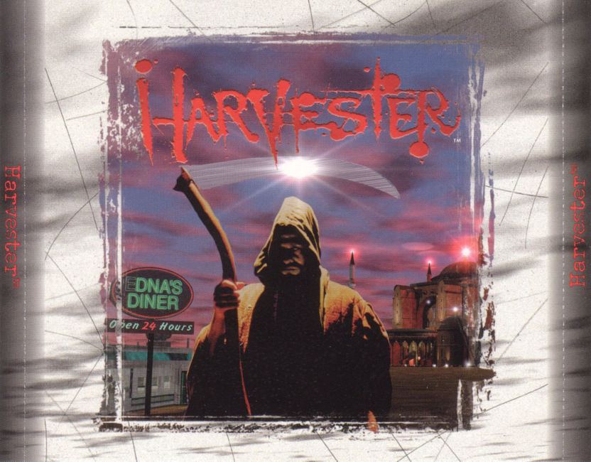 Harvester - zadn vnitn CD obal