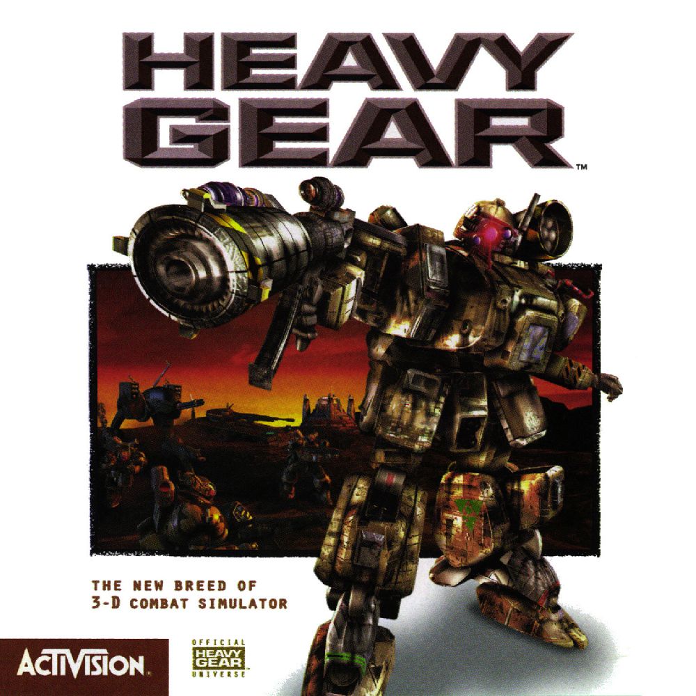 Heavy Gear - pedn CD obal 2