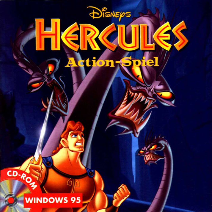 Hercules: The Action Game - pedn CD obal