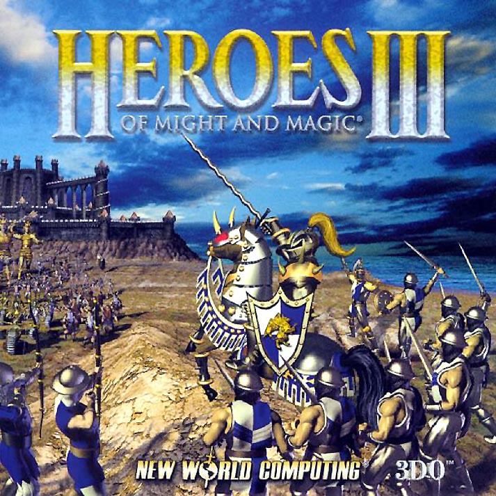 Heroes of Might & Magic 3 - pedn CD obal
