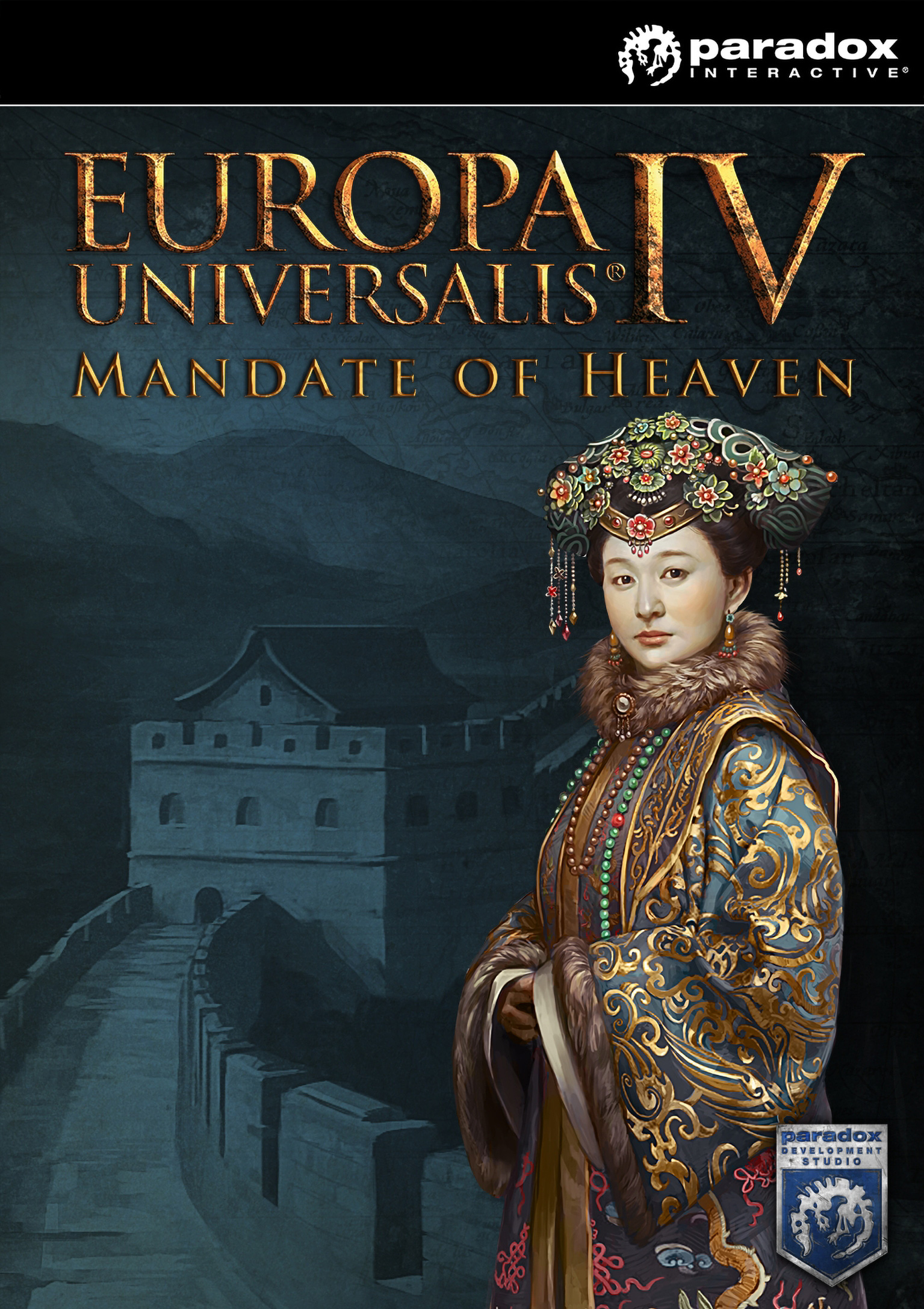 Europa Universalis IV: Mandate of Heaven - pedn DVD obal