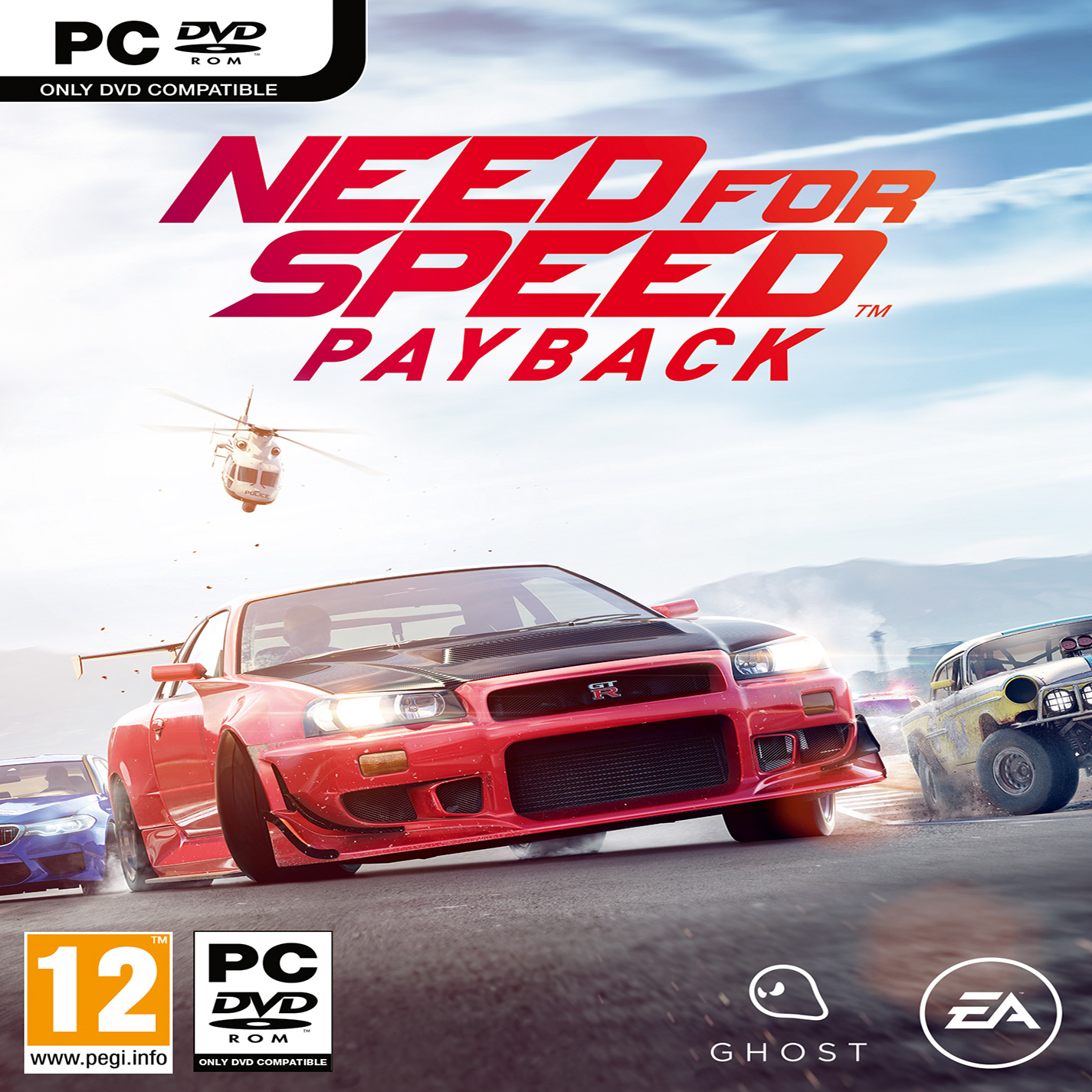 Need for Speed Payback - pedn CD obal
