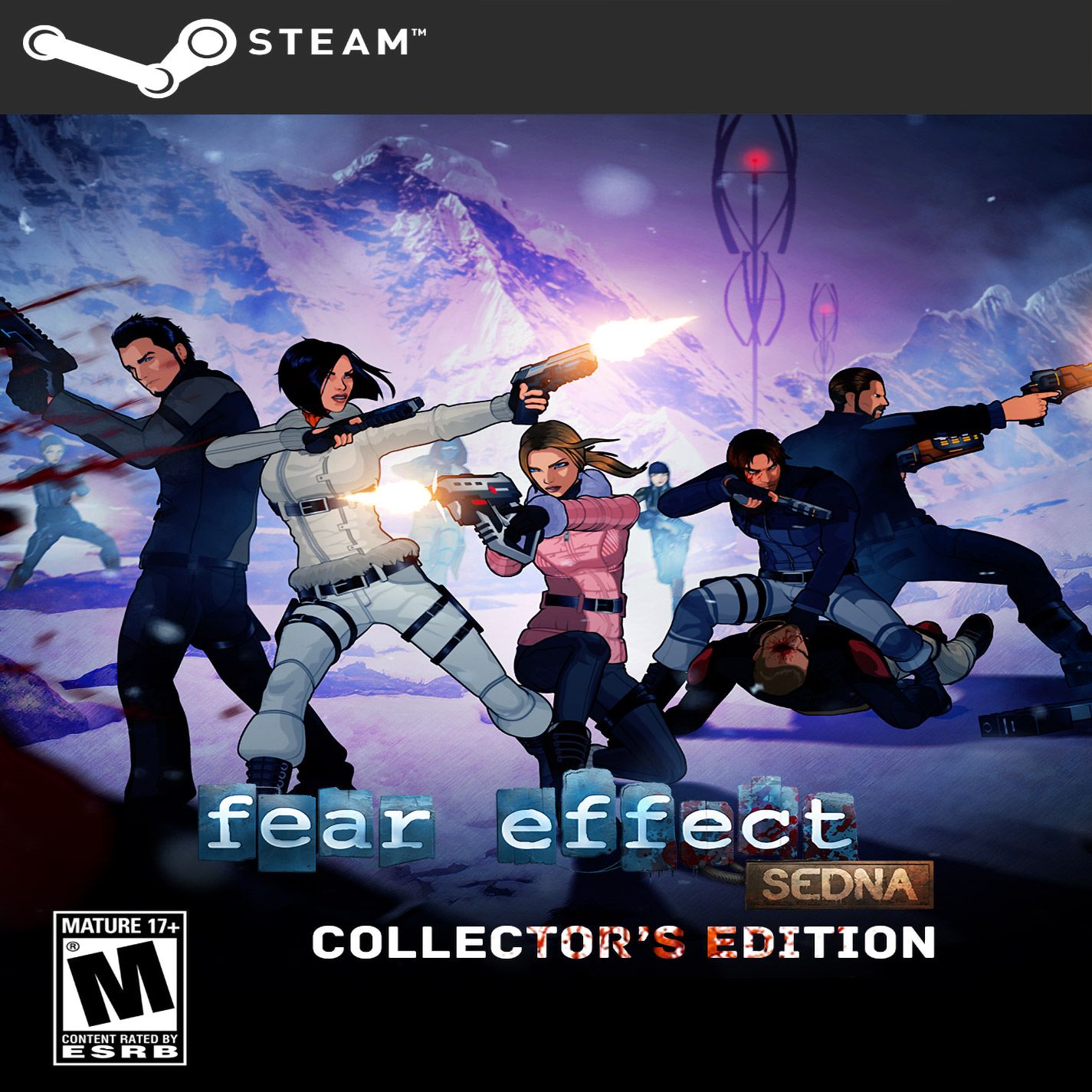 Fear Effect Sedna - pedn CD obal 2