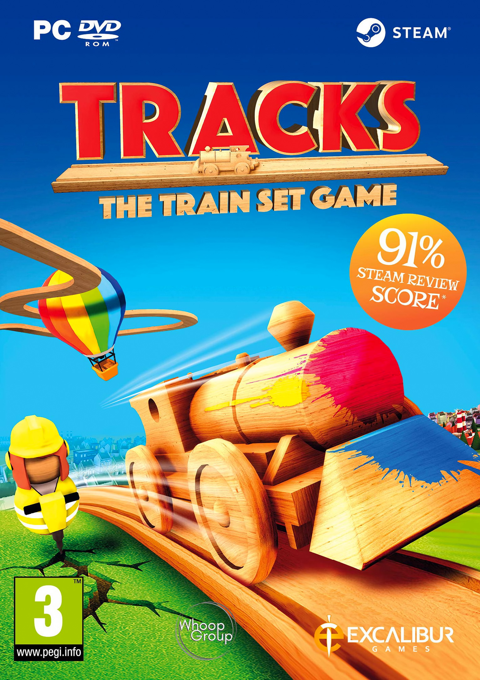 Tracks - The Train Set Game - pedn DVD obal