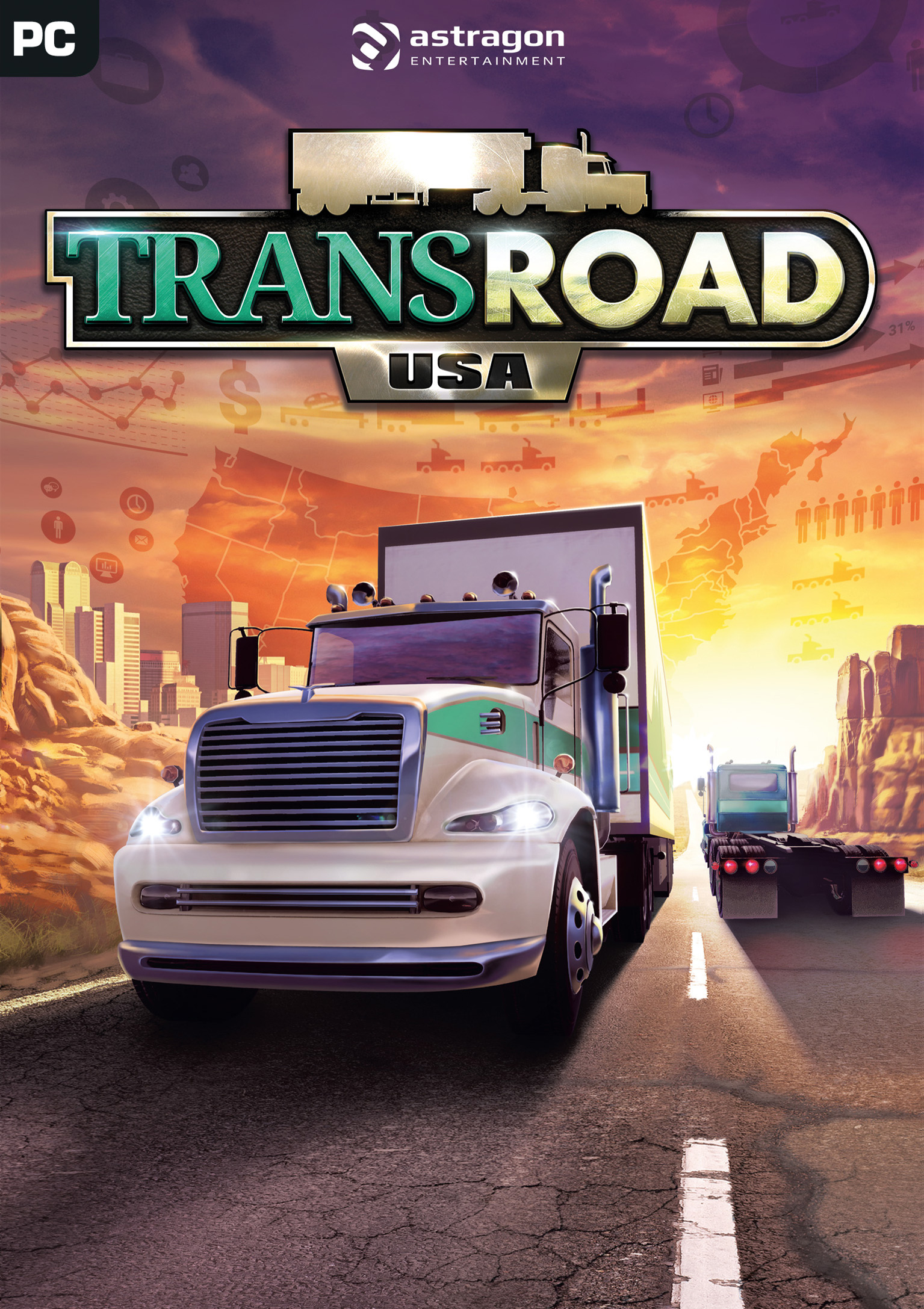 TransRoad: USA - pedn DVD obal