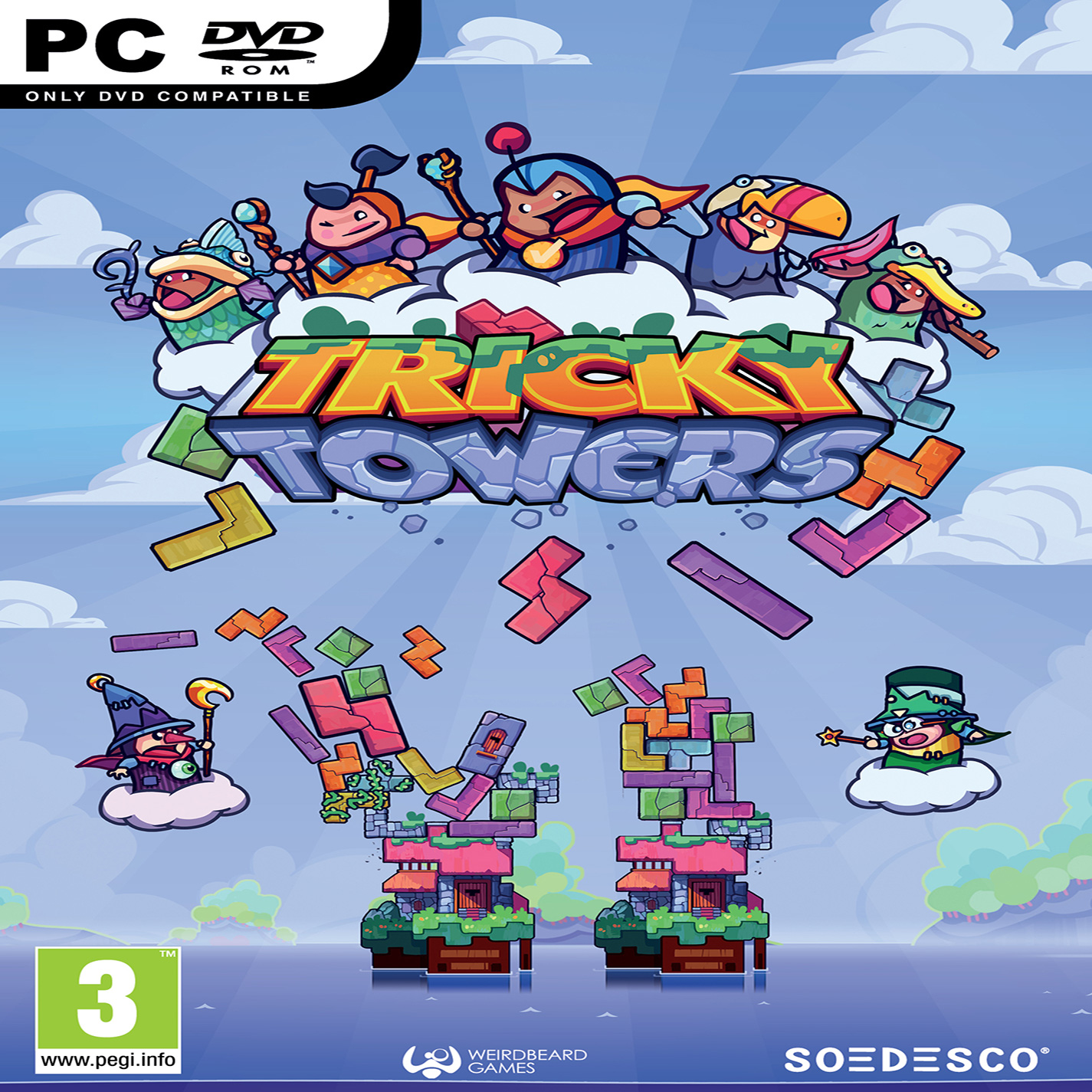 Tricky Towers - pedn CD obal