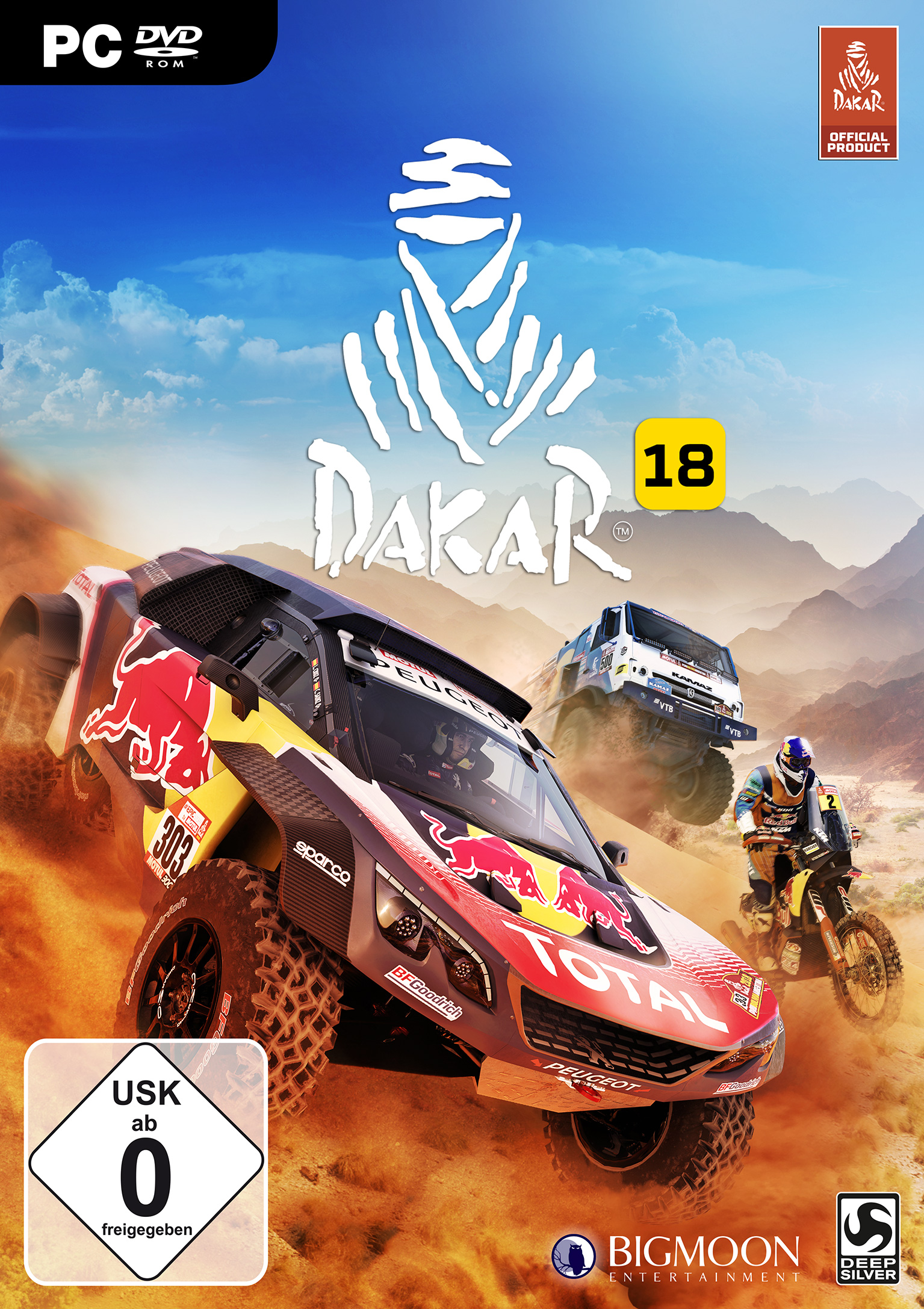 Dakar 18 - pedn DVD obal