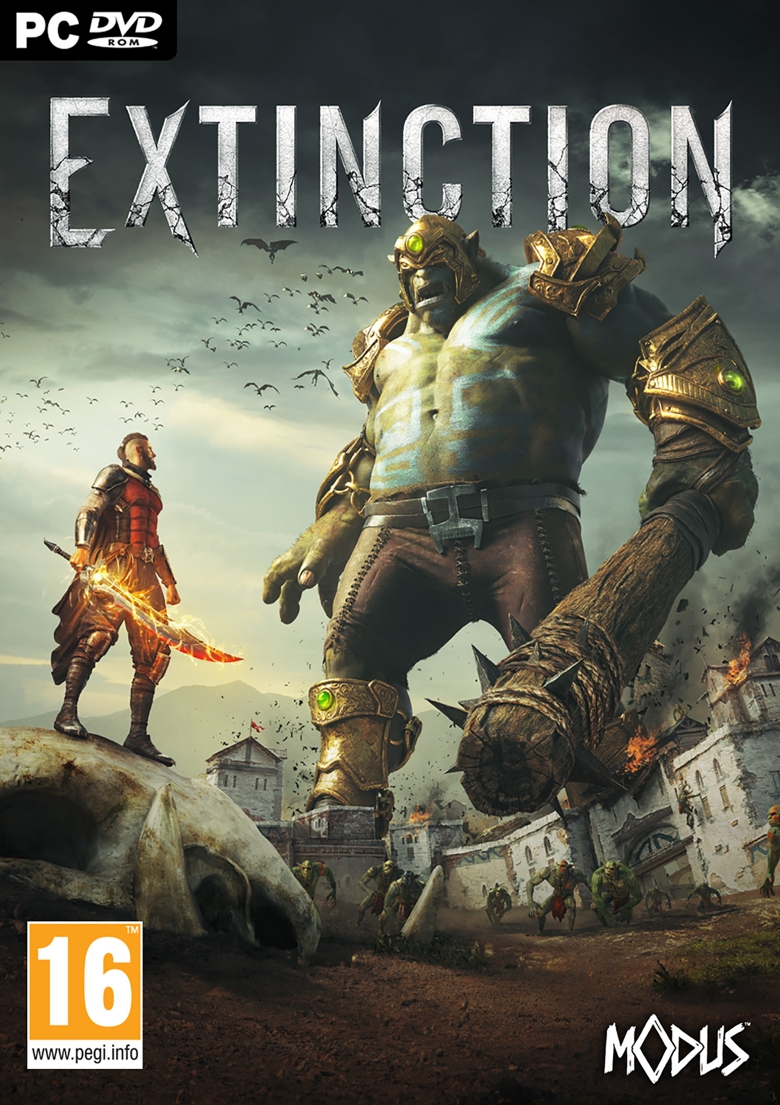 Extinction - pedn DVD obal