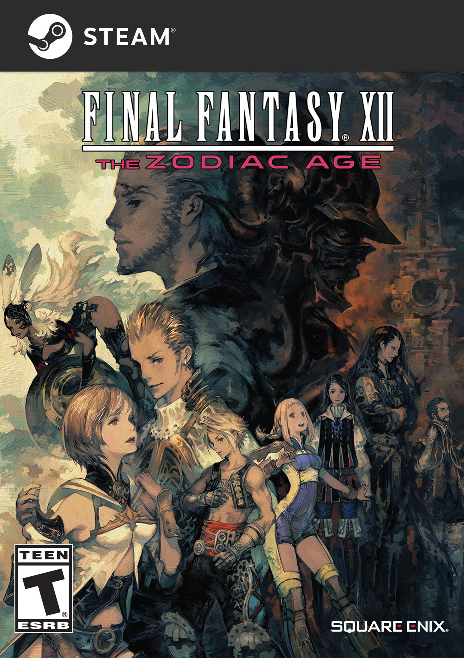 Final Fantasy XII: The Zodiac Age - pedn DVD obal