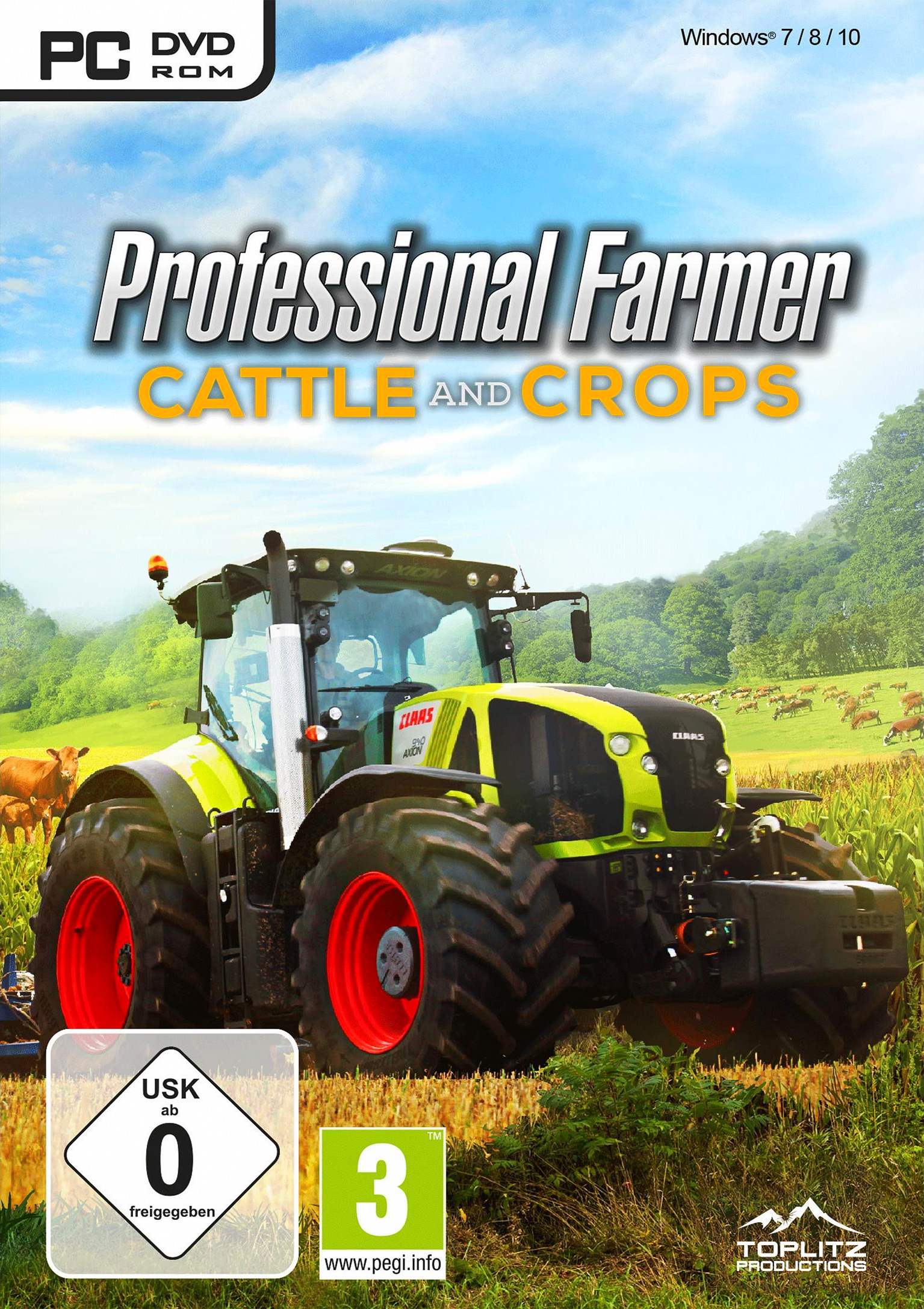 Professional Farmer: Cattle and Crops - pedn DVD obal
