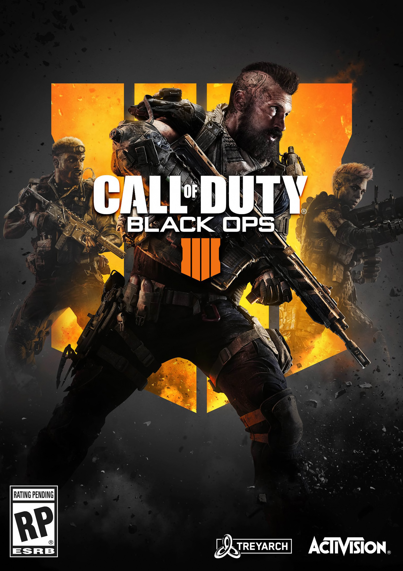 Call of Duty: Black Ops 4 - pedn DVD obal