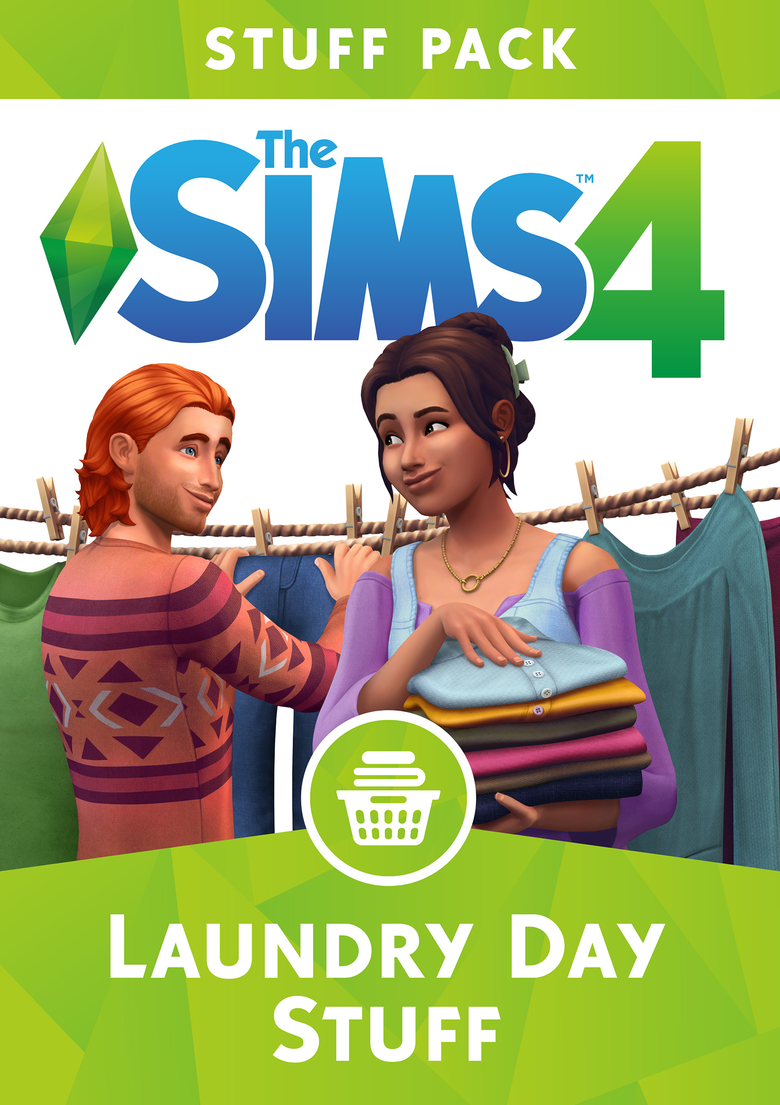 The Sims 4: Laundry Day Stuff - pedn DVD obal