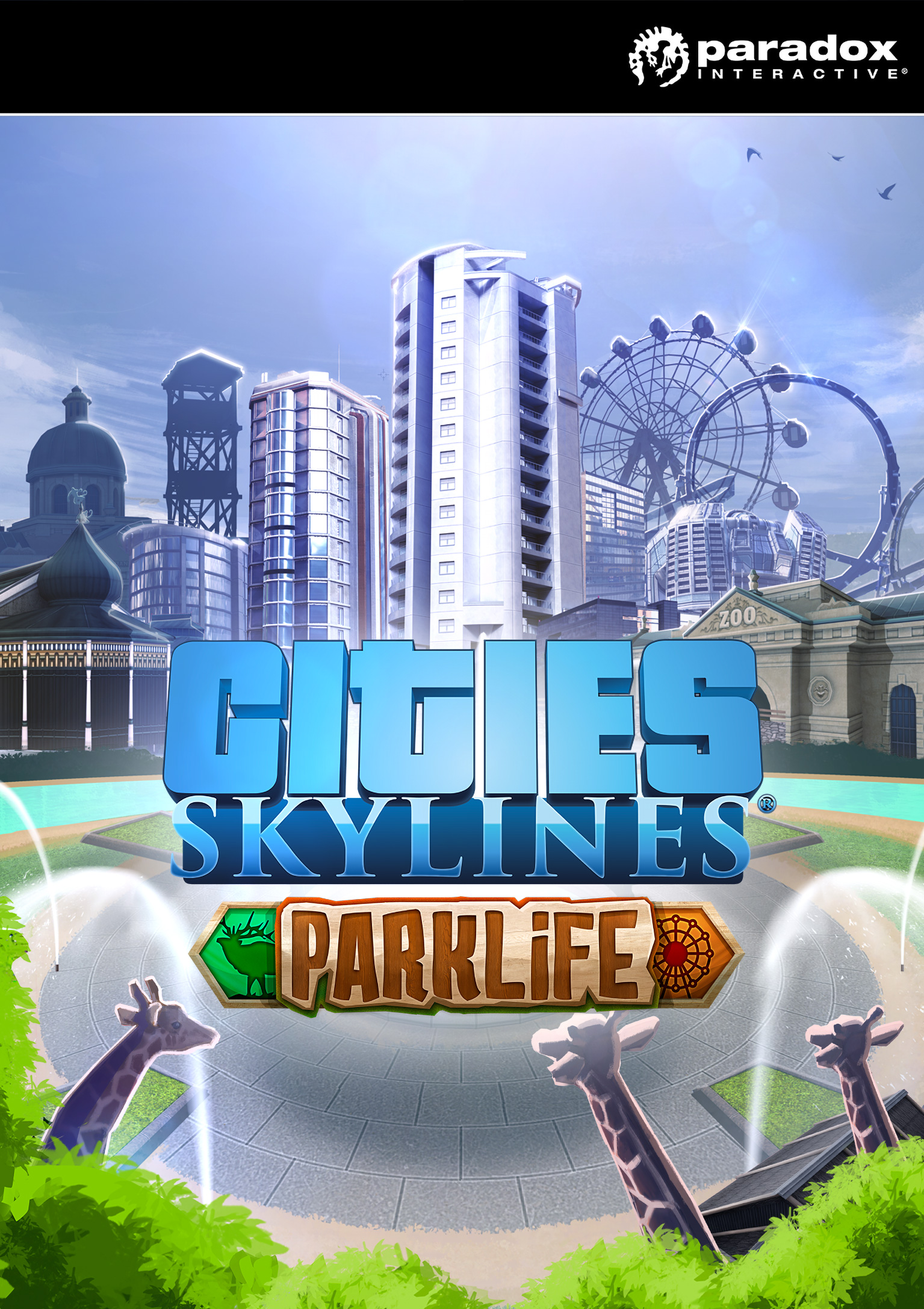 Cities: Skylines - Parklife - pedn DVD obal