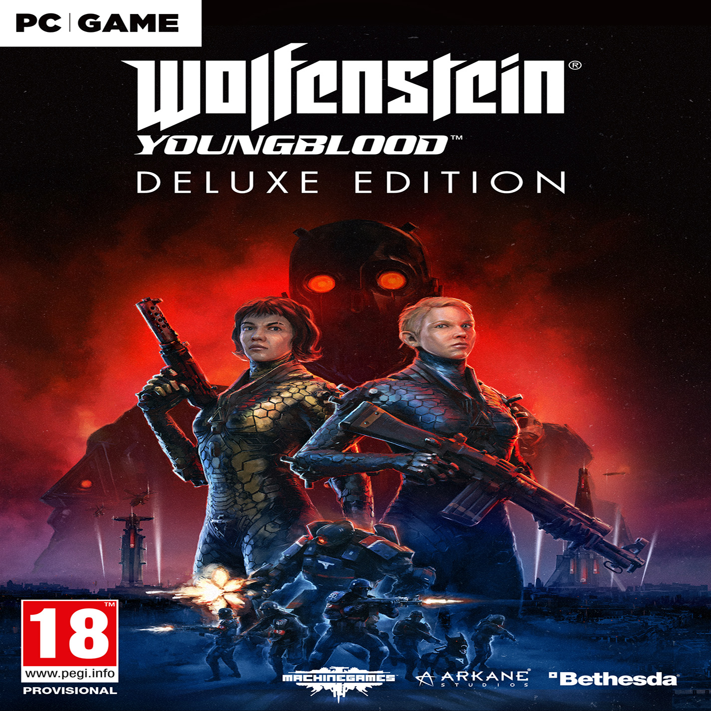 Wolfenstein: Youngblood - pedn CD obal 2