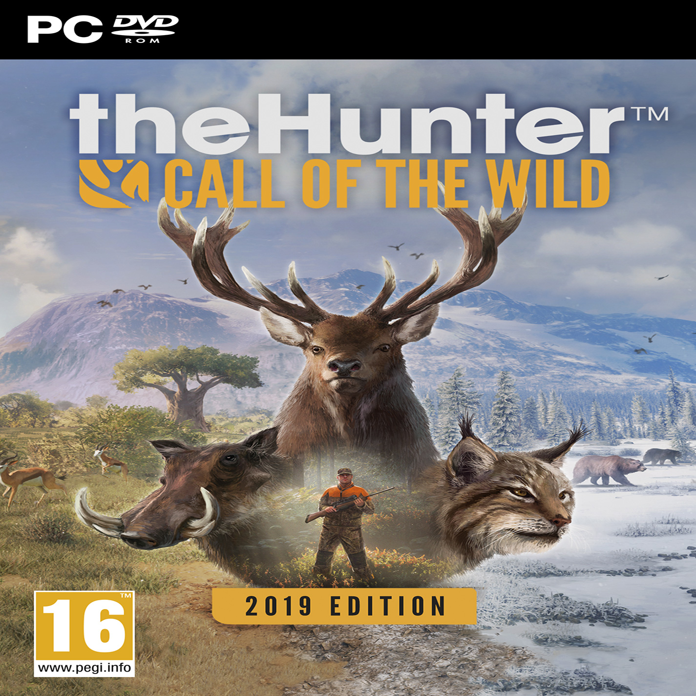 theHunter: Call of the Wild - 2019 Edition - pedn CD obal