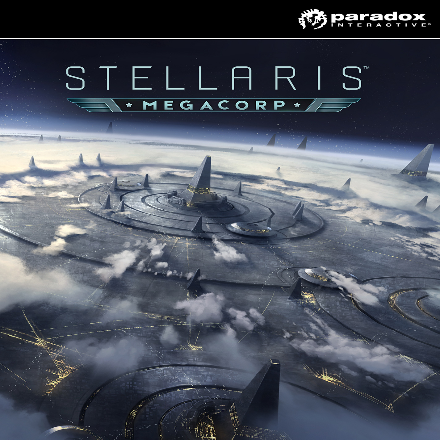 Stellaris: Megacorp - pedn CD obal