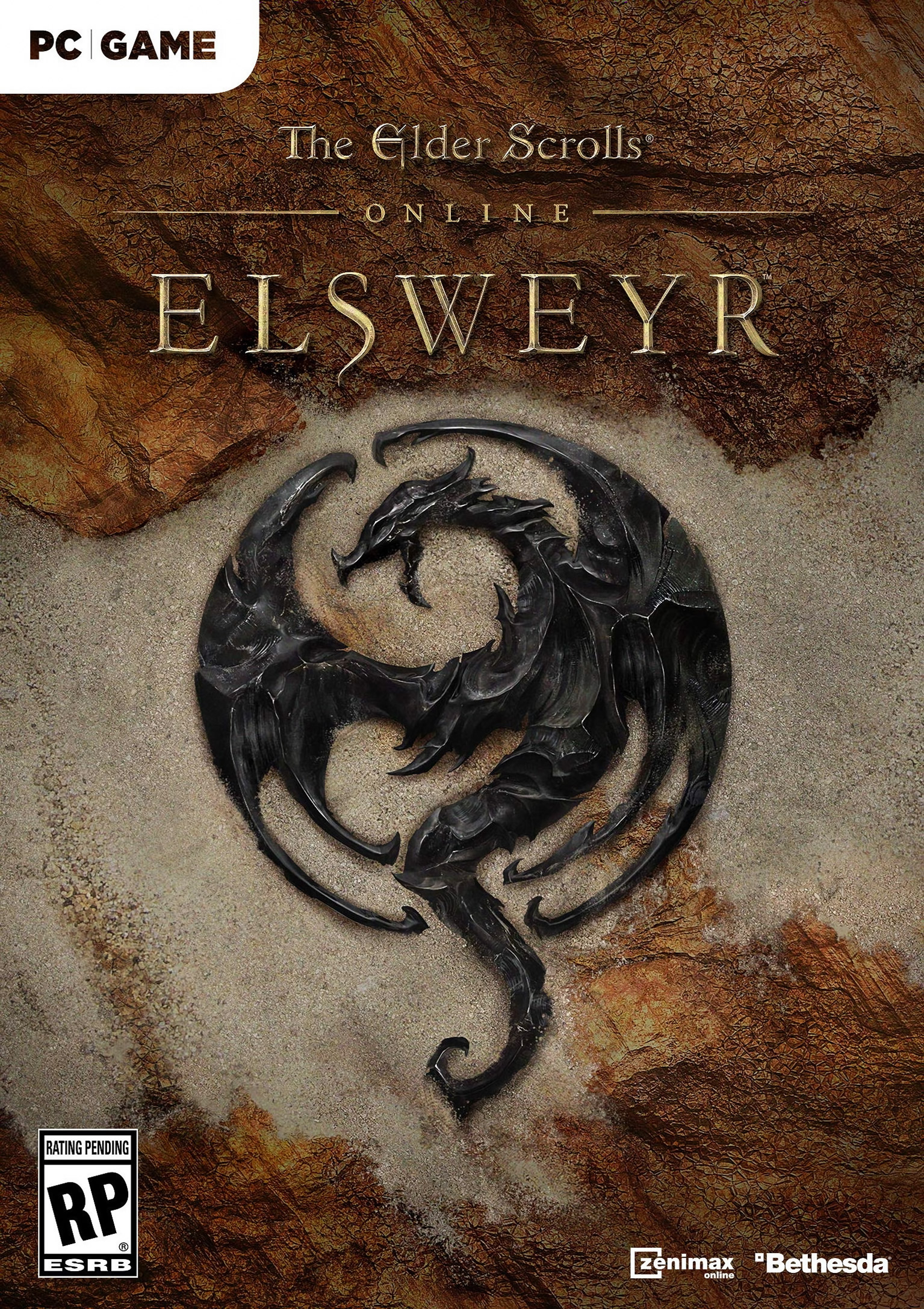 The Elder Scrolls Online: Elsweyr - pedn DVD obal