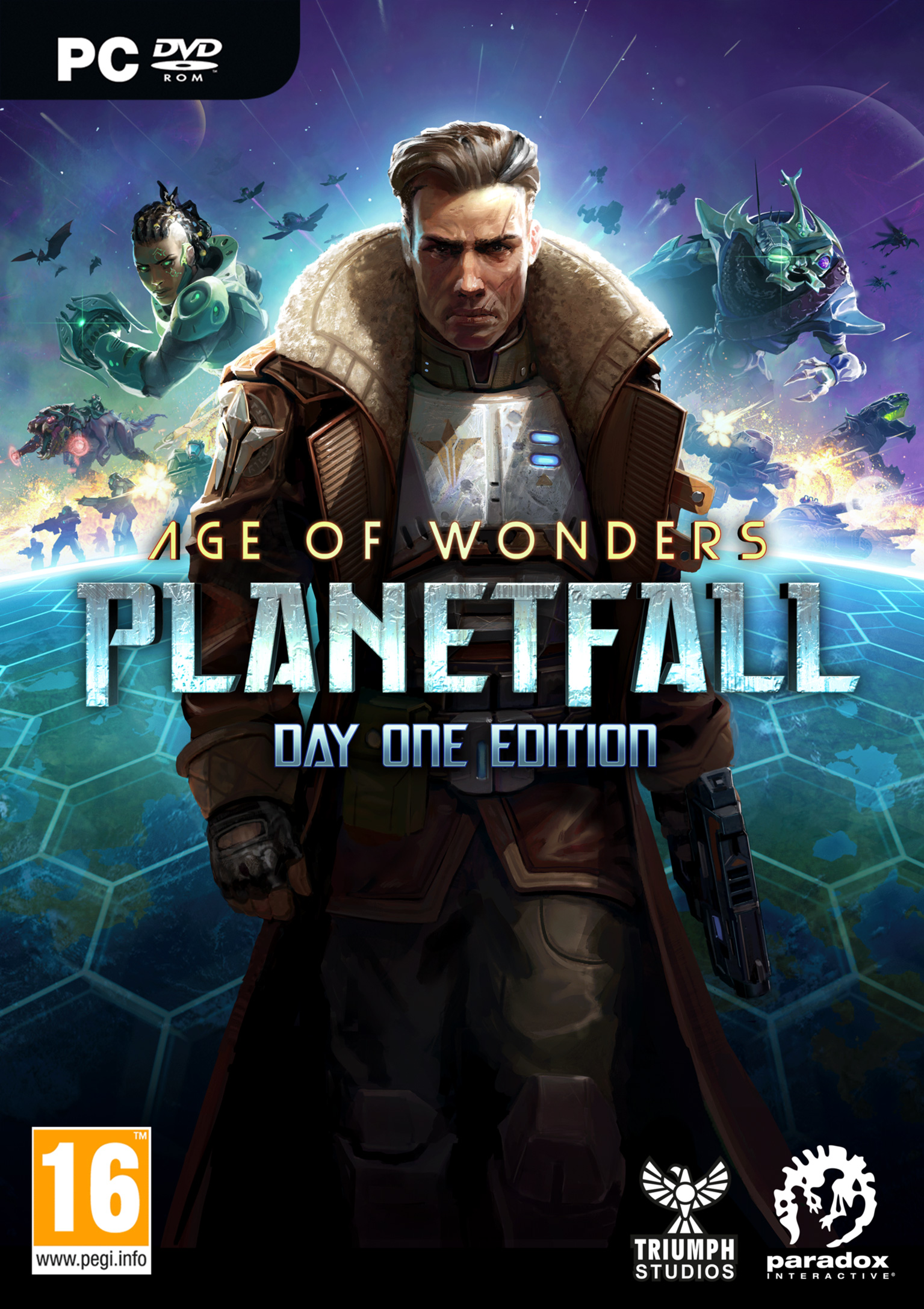 Age of Wonders: Planetfall - pedn DVD obal