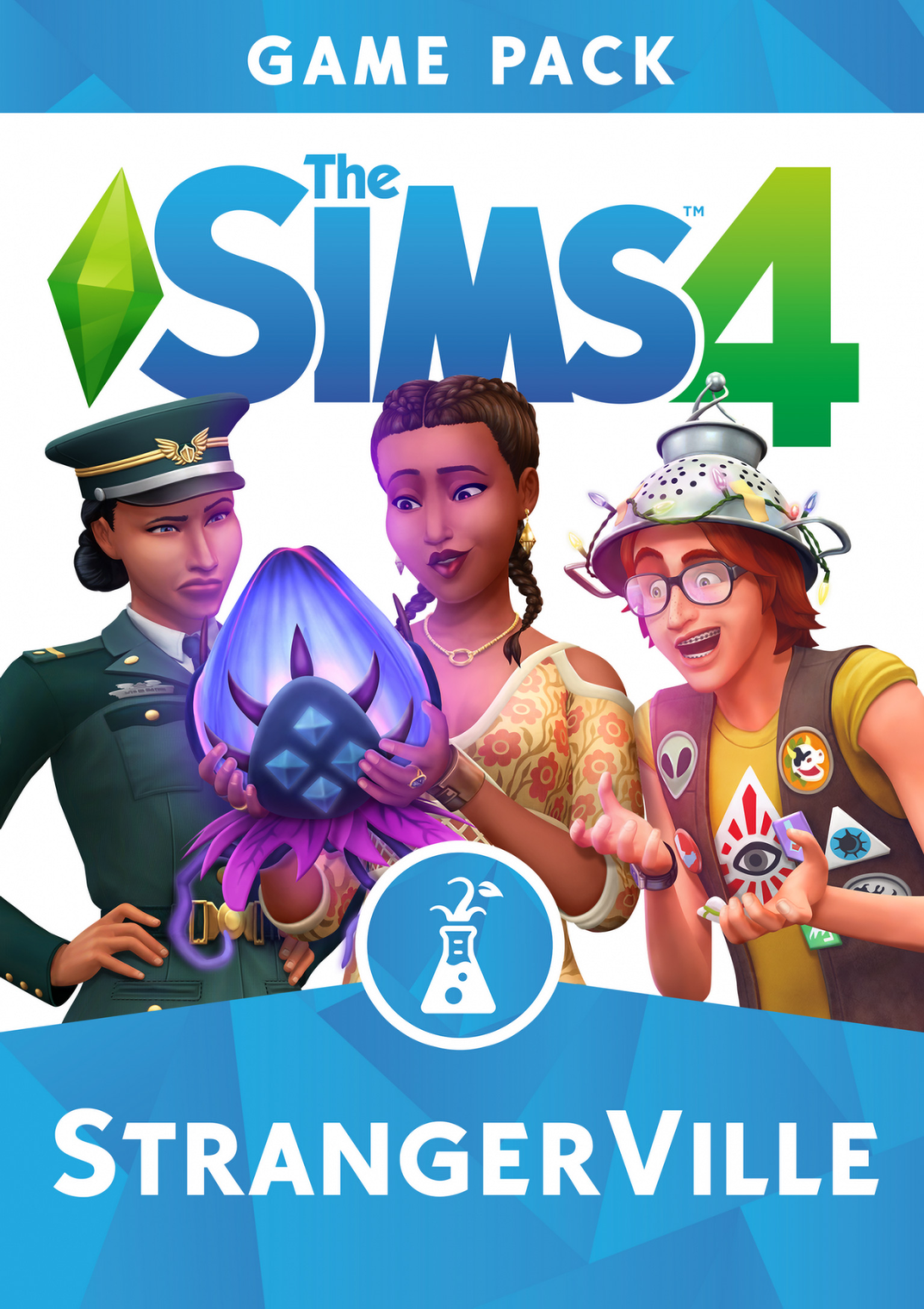The Sims 4: StrangerVille - pedn DVD obal