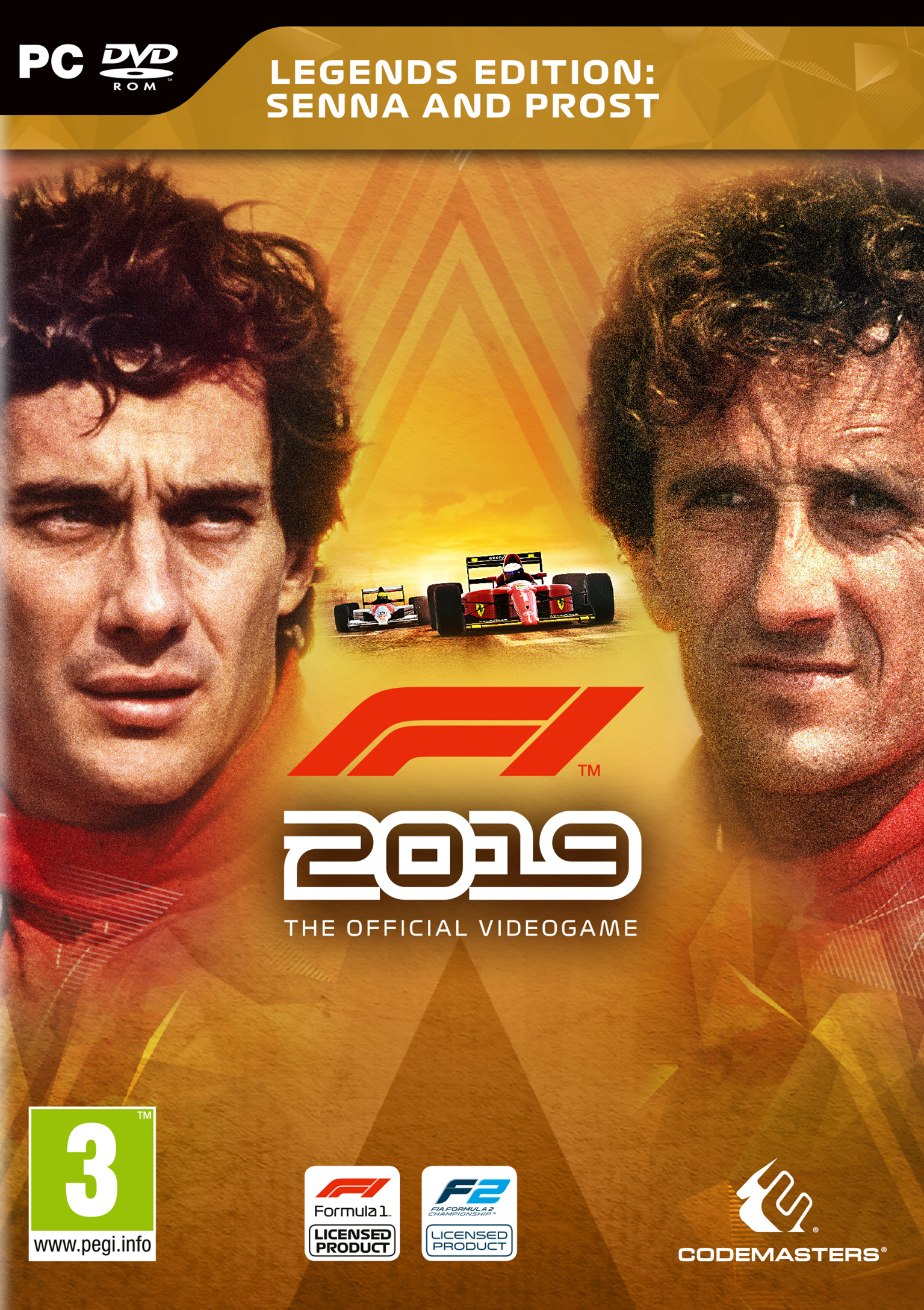F1 2019 - pedn DVD obal 2