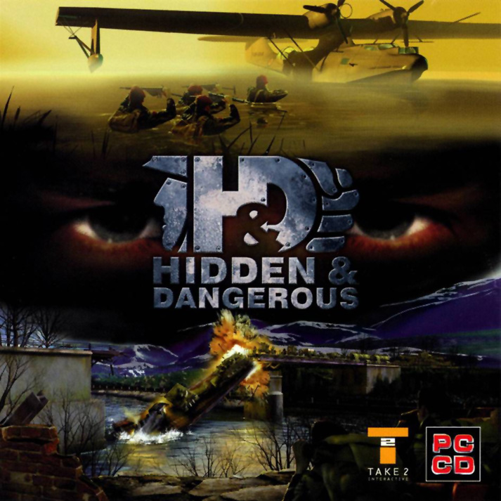 Hidden & Dangerous - pedn CD obal