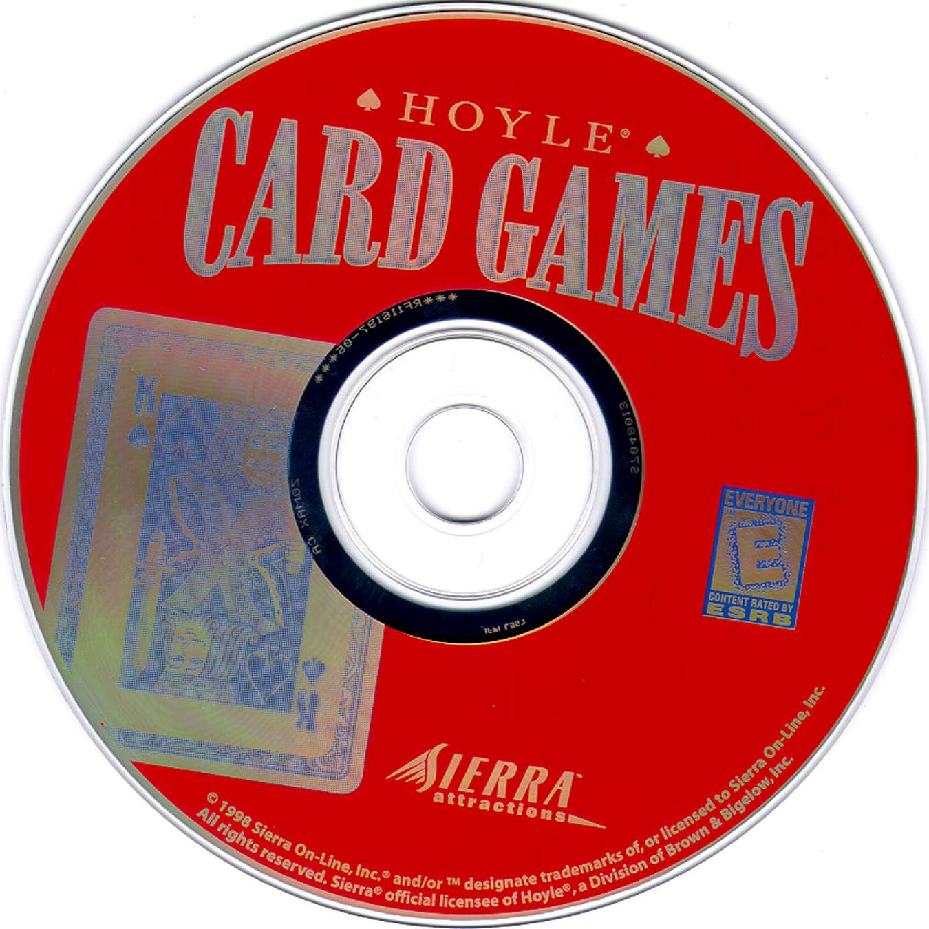 Hoyle Card Games - CD obal