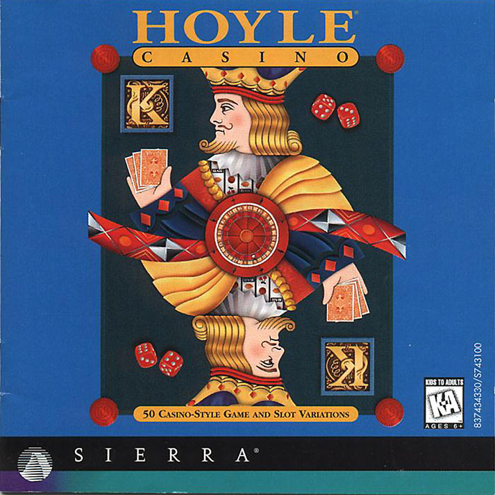Hoyle Casino - pedn CD obal