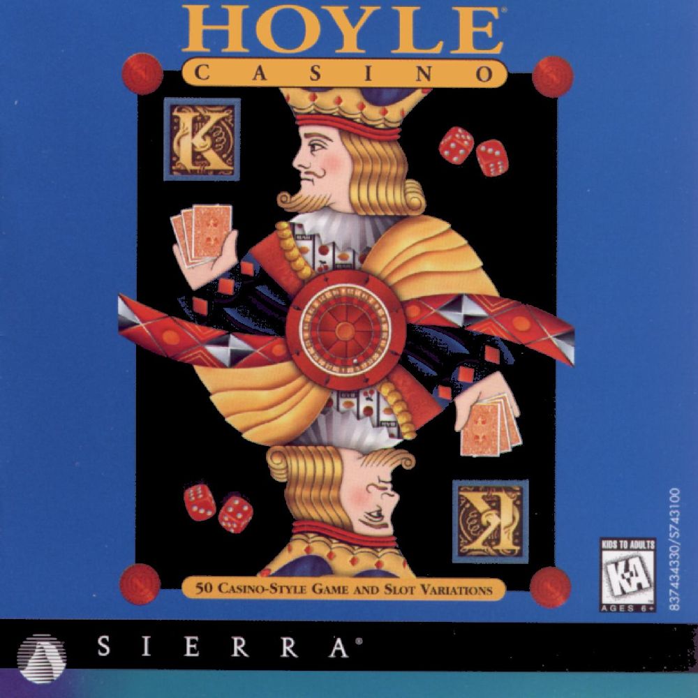 Hoyle Casino 1997 - pedn CD obal