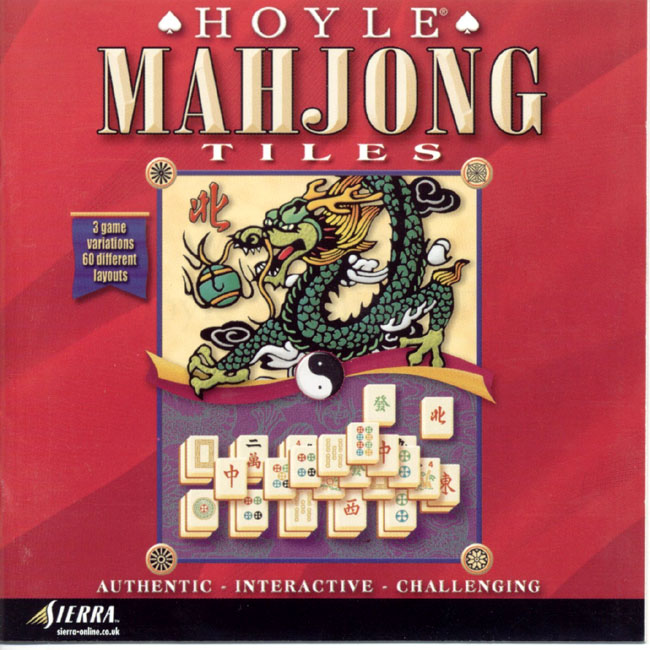 Hoyle Mahjong Tiles - pedn CD obal