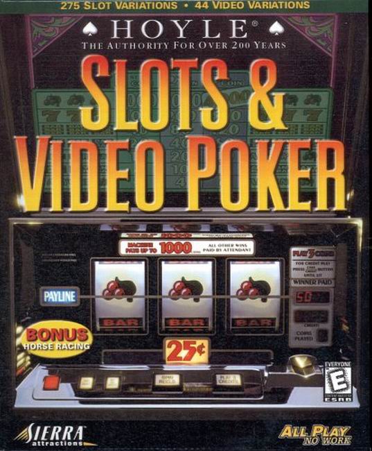 Hoyle Slots and Video Poker - pedn CD obal