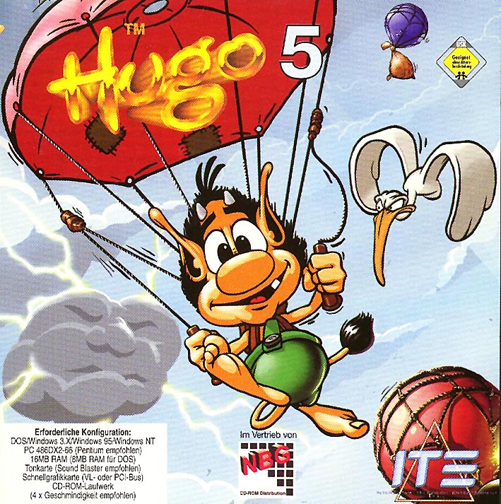 Hugo 5 - pedn CD obal