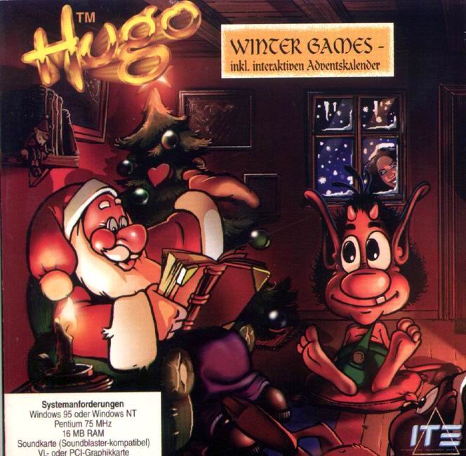 Hugo: Winter Games - pedn CD obal