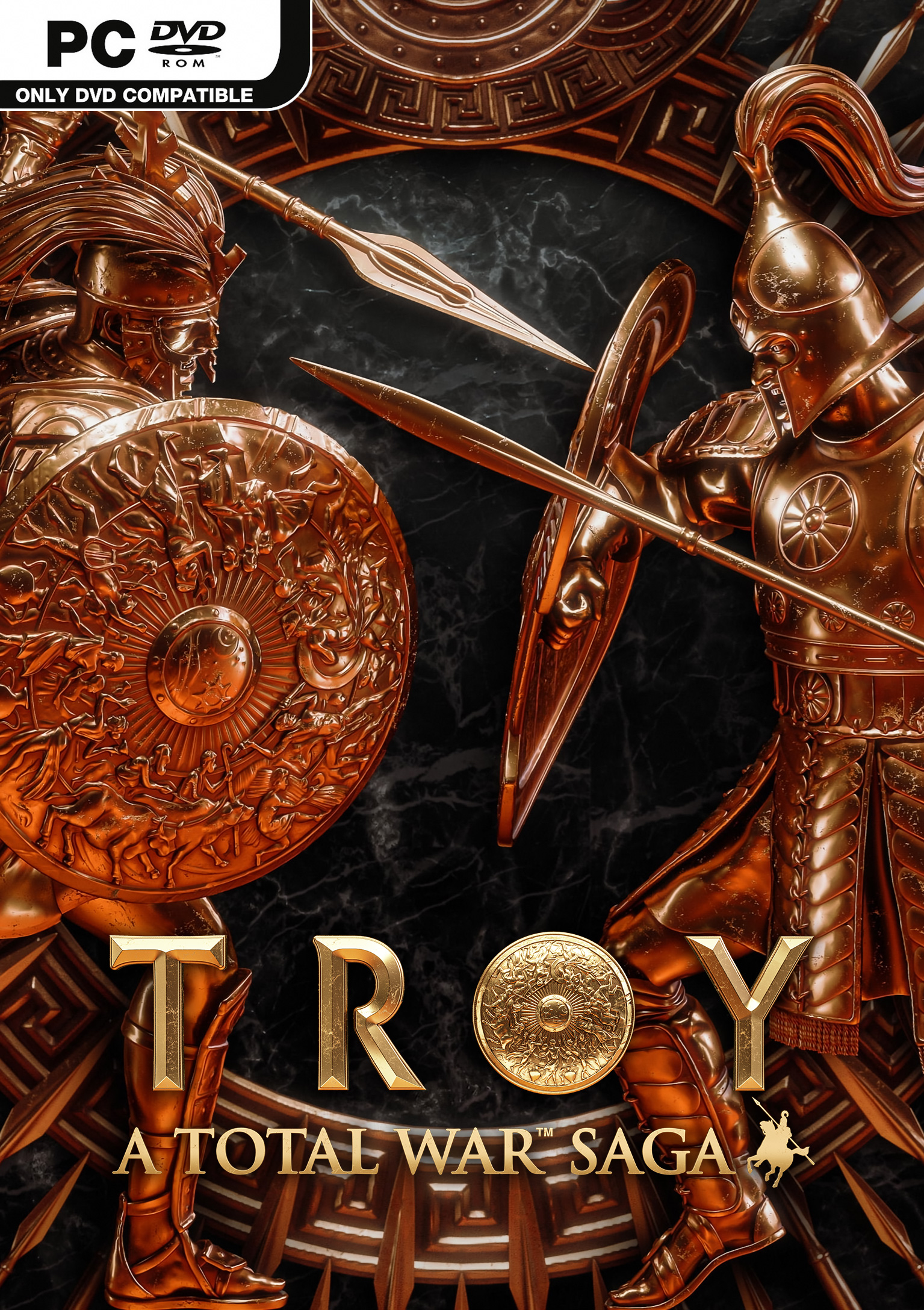 Total War Saga: TROY - pedn DVD obal