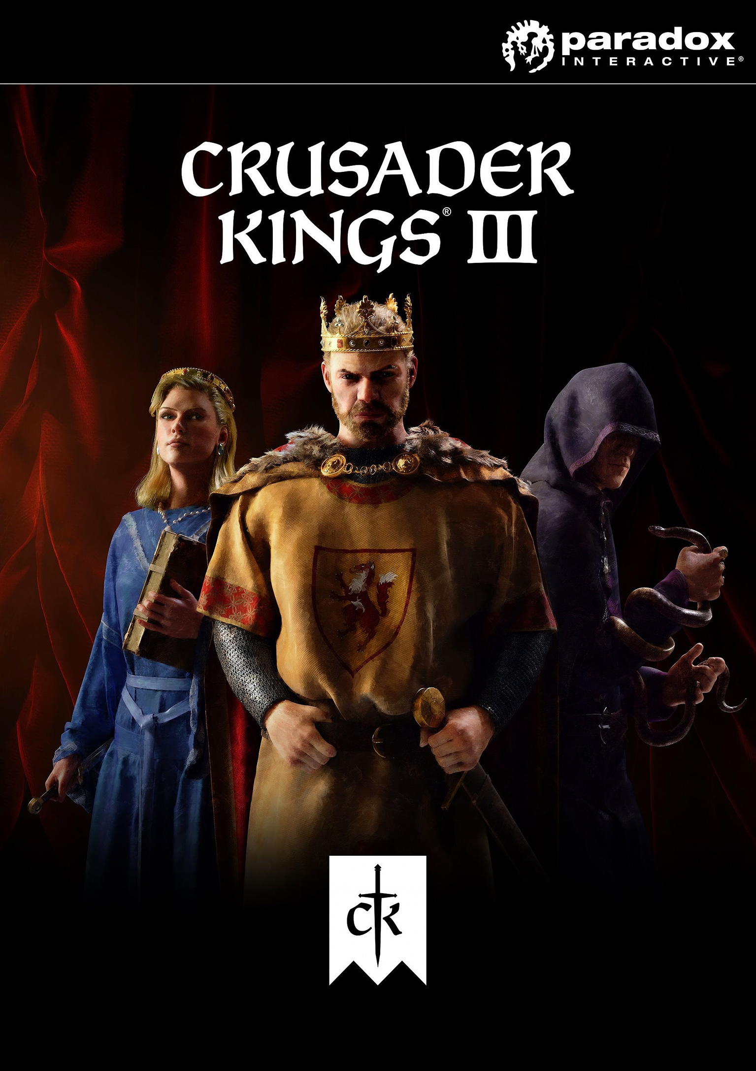 Crusader Kings III - pedn DVD obal