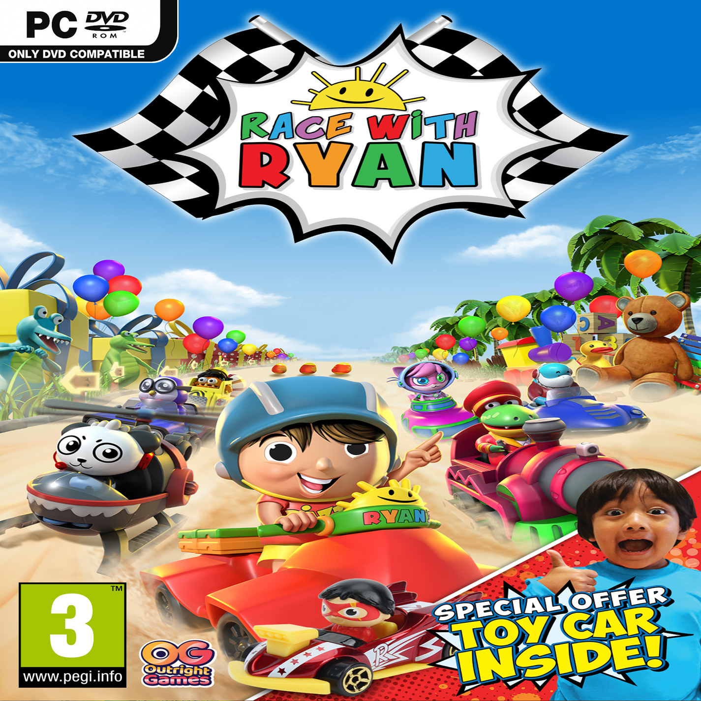 Race with Ryan - pedn CD obal