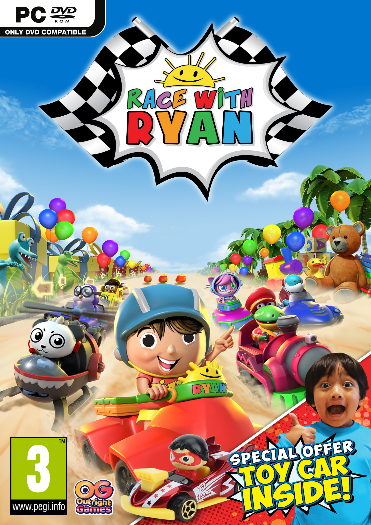 Race with Ryan - pedn DVD obal
